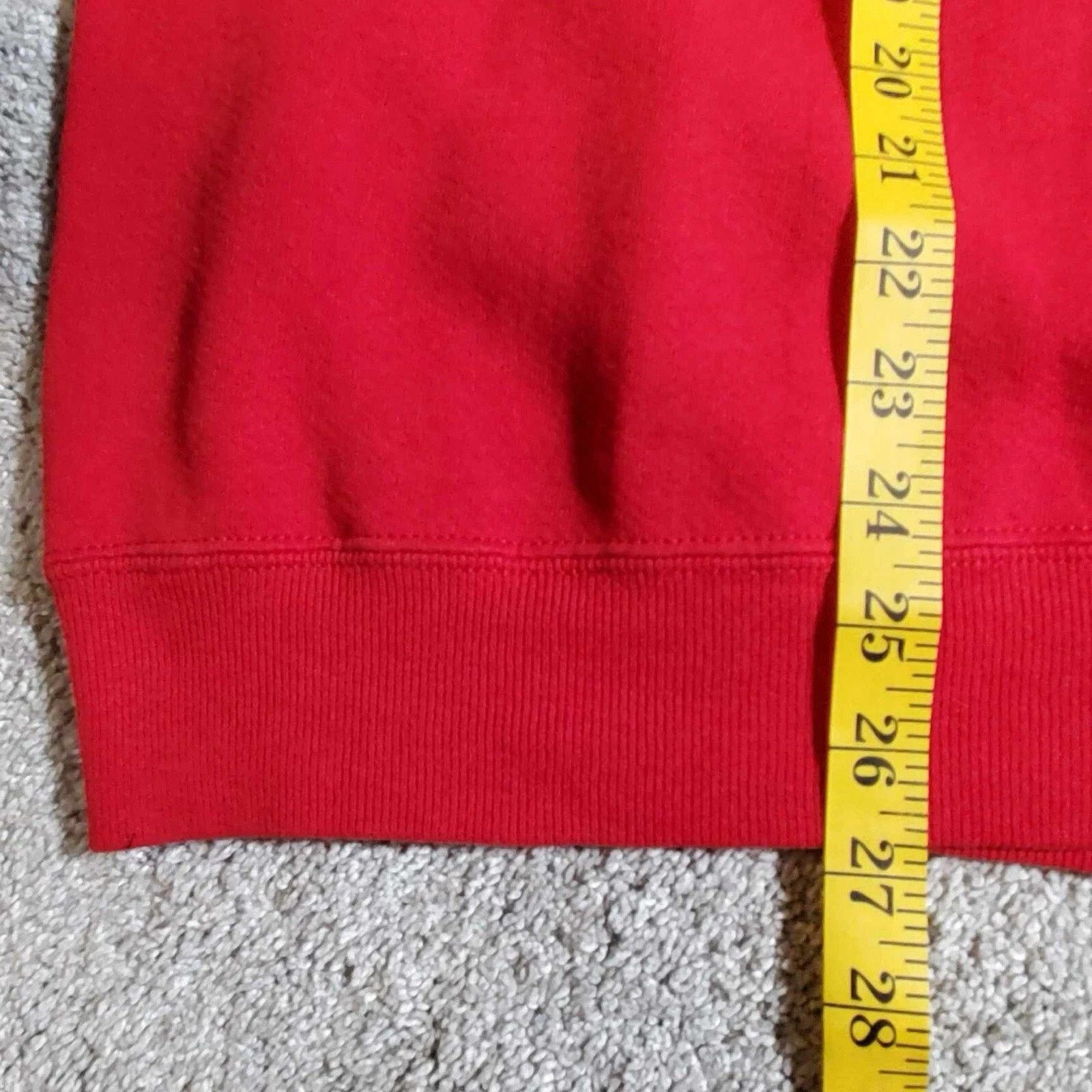 Jerzees Jerzees- Sweatshirt Mens Size 2XL Blank Red Made in USA 1990 Size US XXL / EU 58 / 5 - 6 Thumbnail