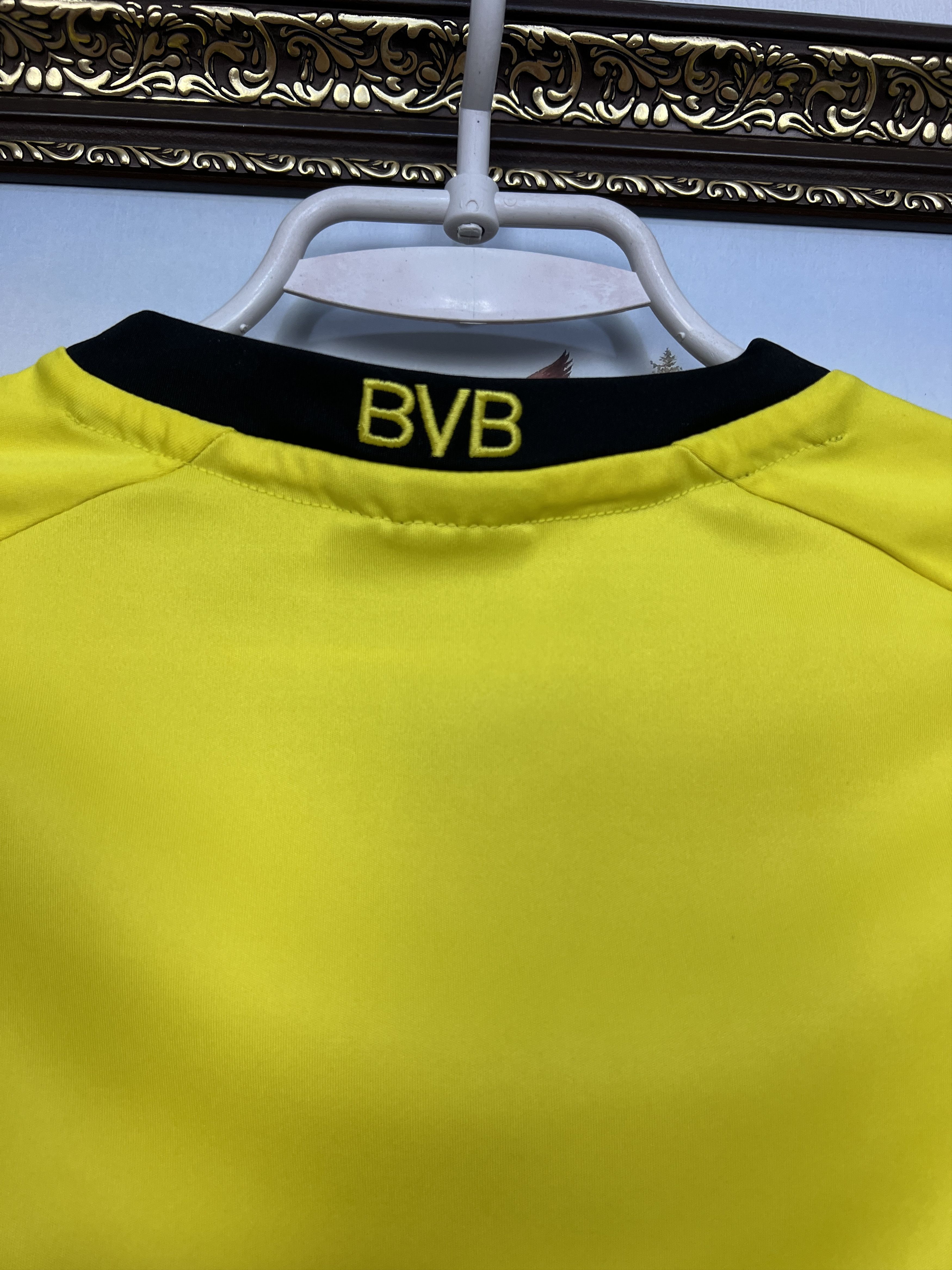 Kappa Borussia Dortmund football shirt Soccer Jersey Trikot BoysXL Size US XXS / EU 40 - 9 Thumbnail