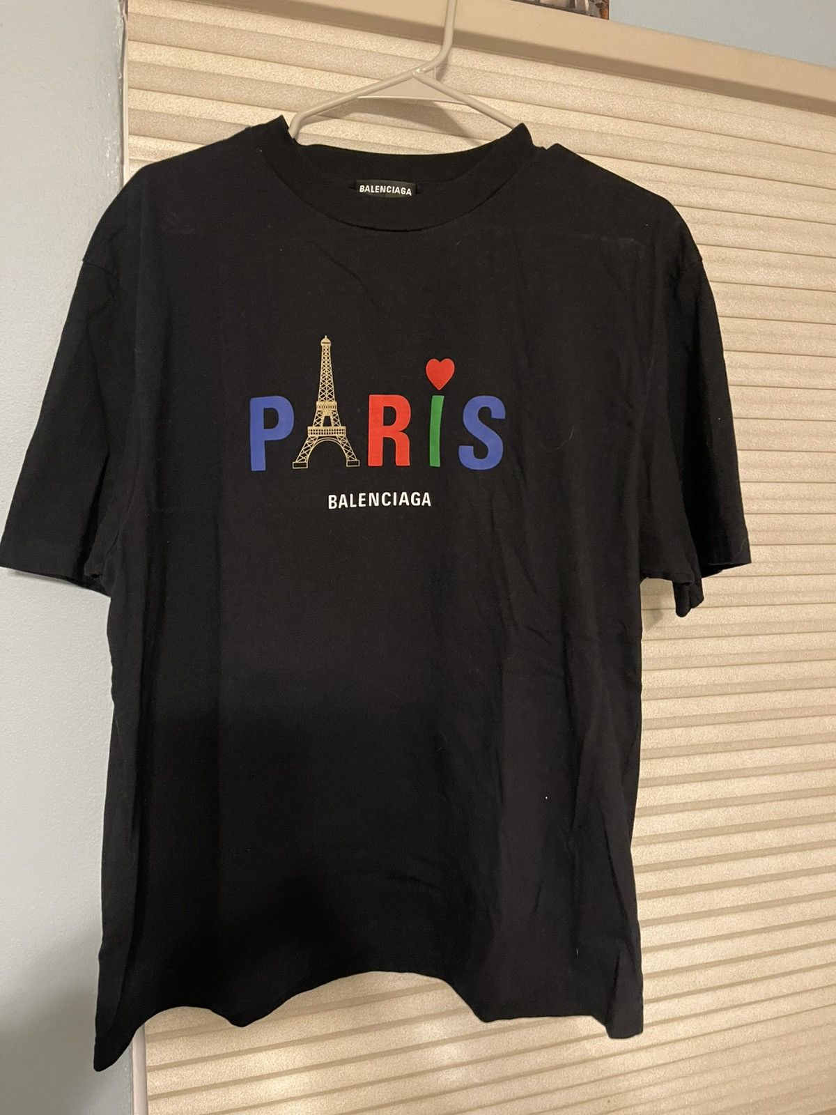 Balenciaga Balenciaga Paris T-Shirt Size US M / EU 48-50 / 2 - 2 Thumbnail