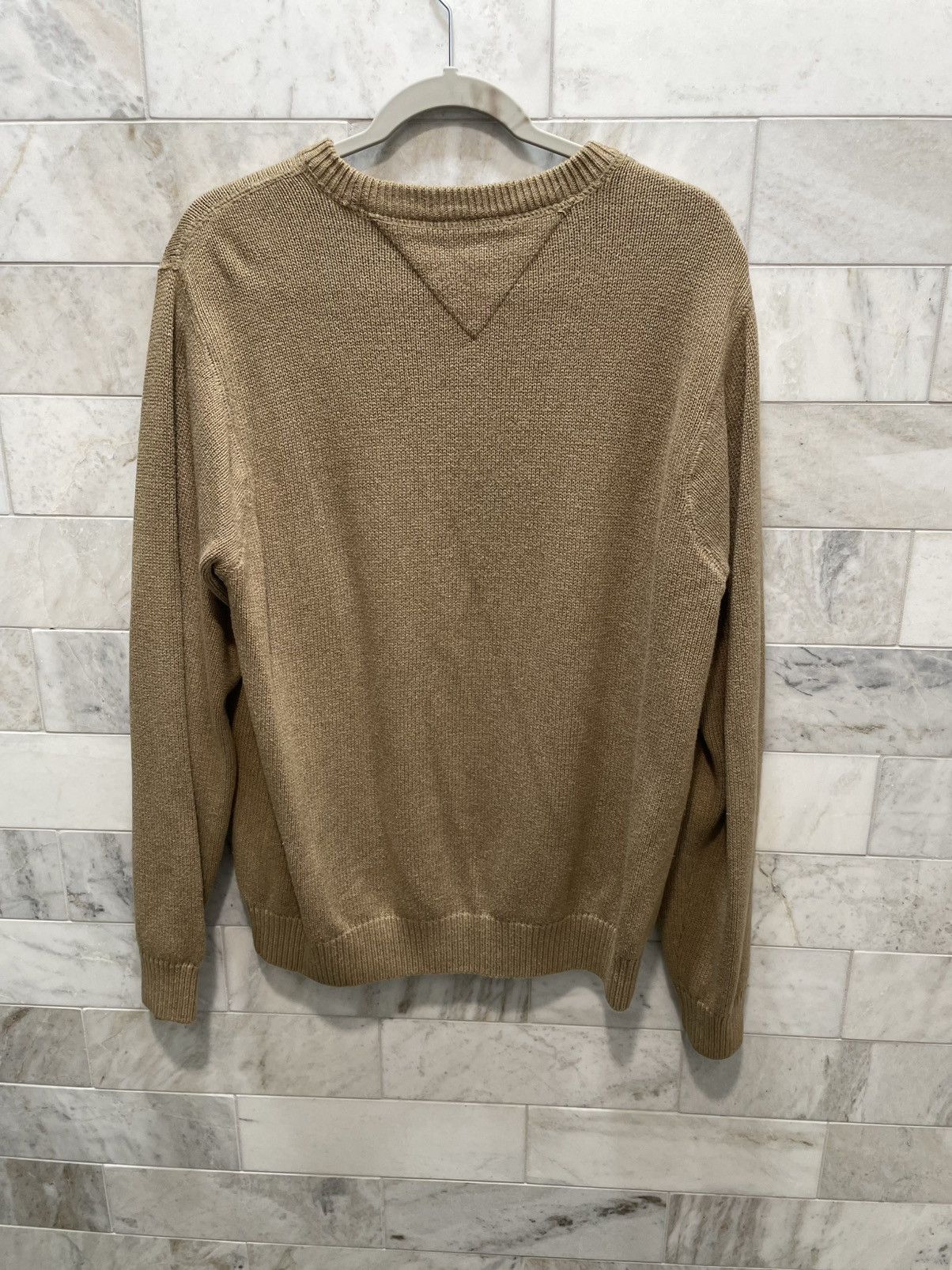 Tommy Hilfiger Tommy Hilfiger tan knitted crewneck Size US M / EU 48-50 / 2 - 2 Thumbnail