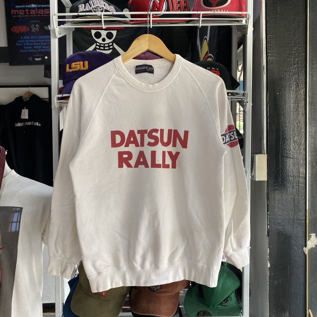 Vintage 90s Datsun Rally The Rally Master Sweatshirts