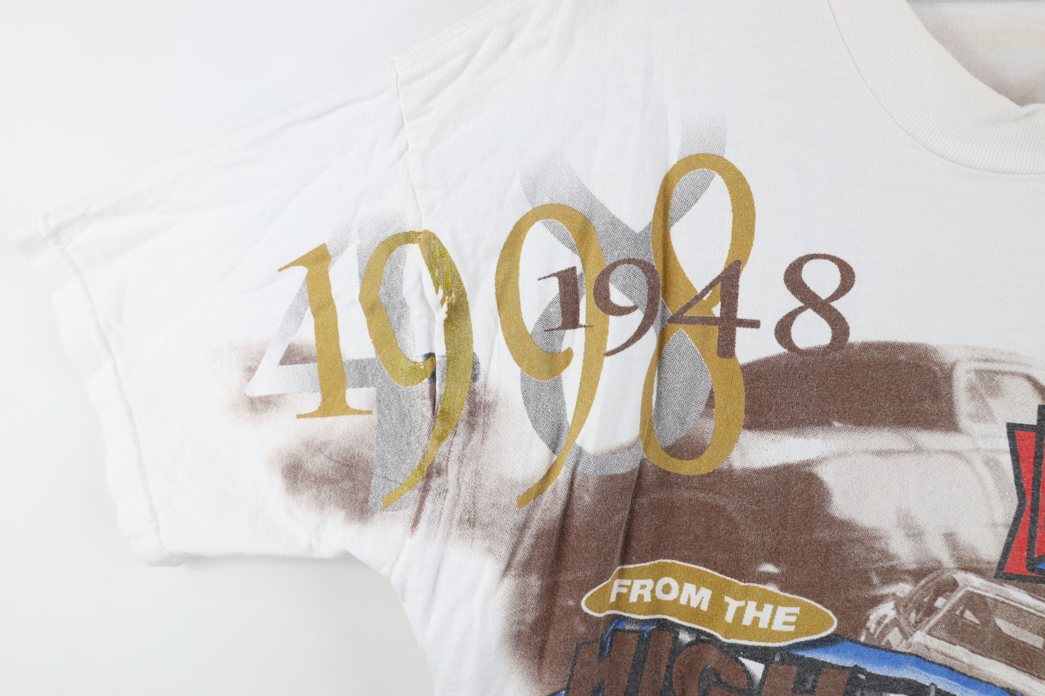 Vintage Vintage 90s NASCAR All Over Print Short Sleeve T-Shirt Size US XL / EU 56 / 4 - 4 Thumbnail