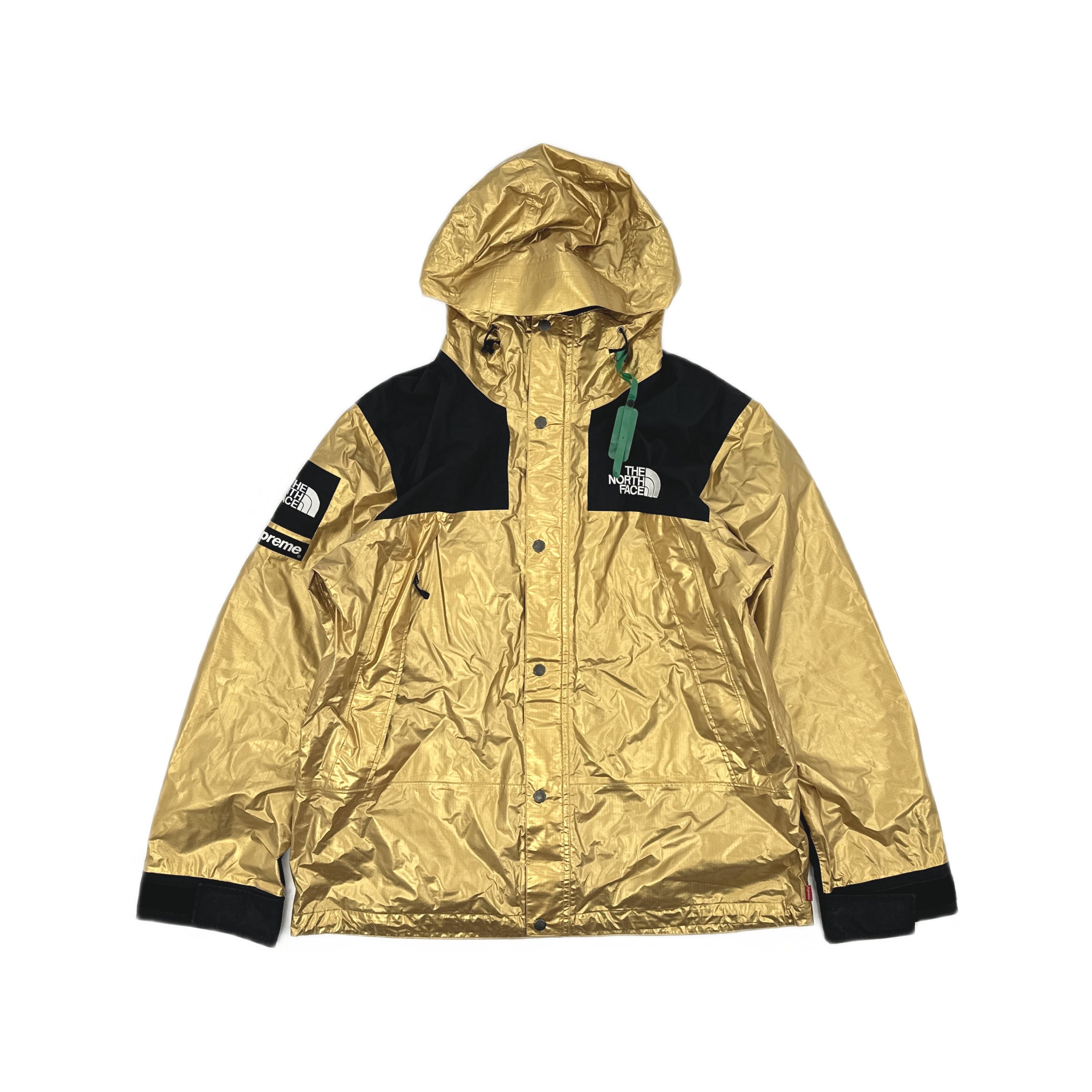 Supreme Supreme x The North Face Metallic Mountain Parka Gold XL Size US XL / EU 56 / 4 - 1 Thumbnail