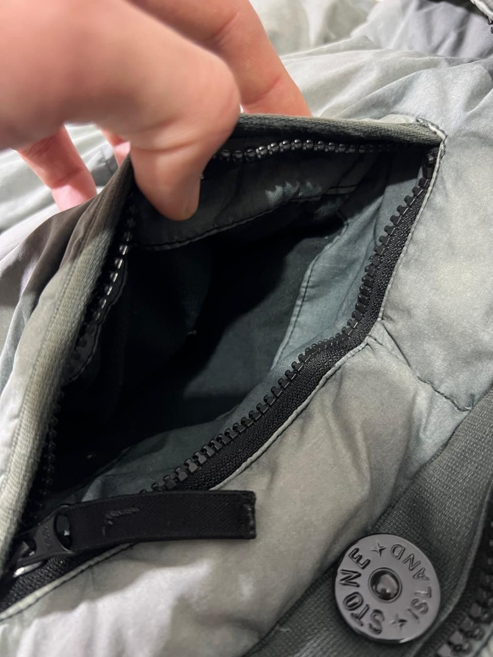 Stone Island Stone island 2017 Resin poplin down TC puffer jacket Size US L / EU 52-54 / 3 - 17 Thumbnail