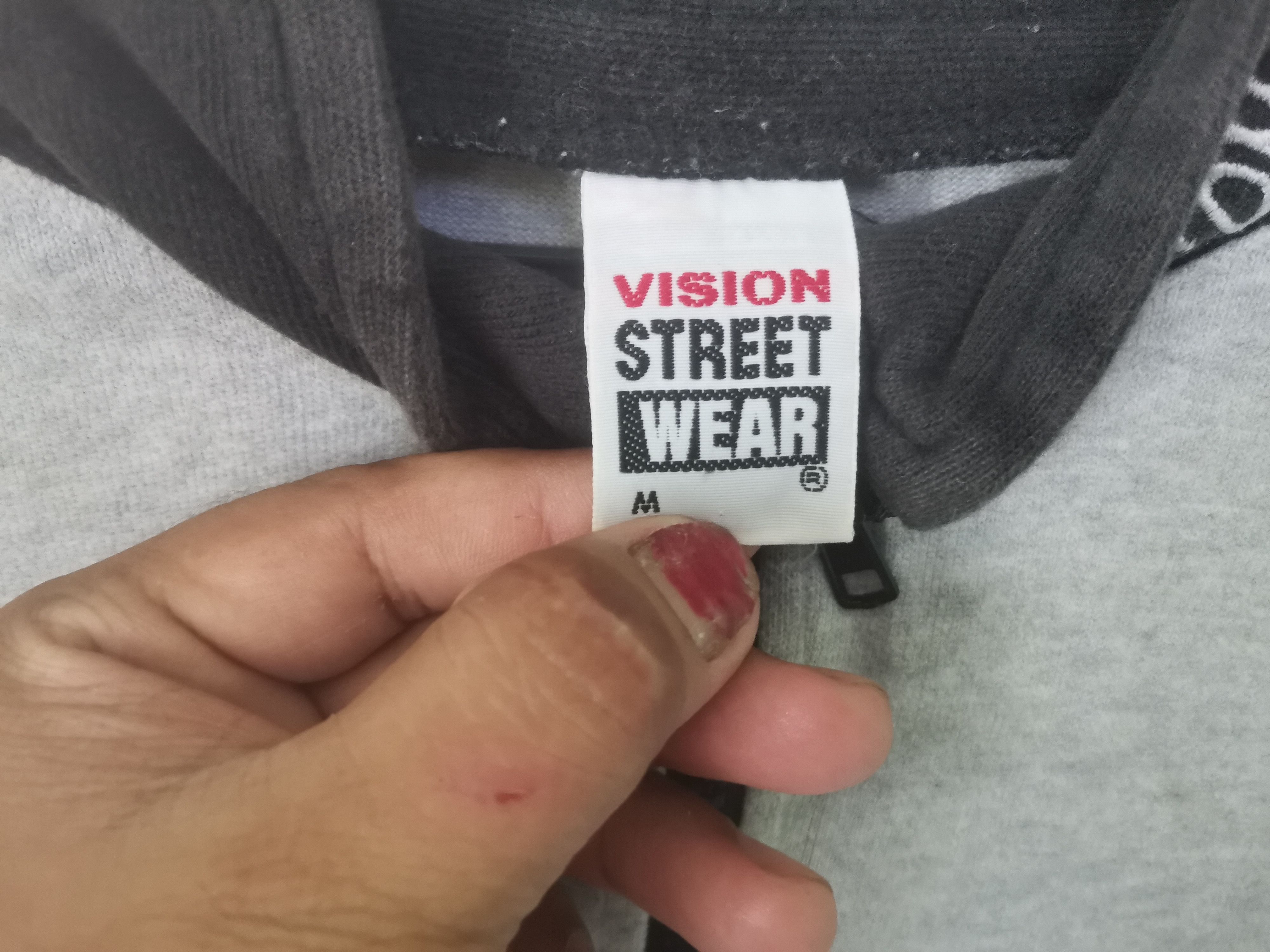 Vintage × Vision Streetwear Rare Vintage VISION StreetWear sweatshirt half zipper Size US M / EU 48-50 / 2 - 5 Thumbnail