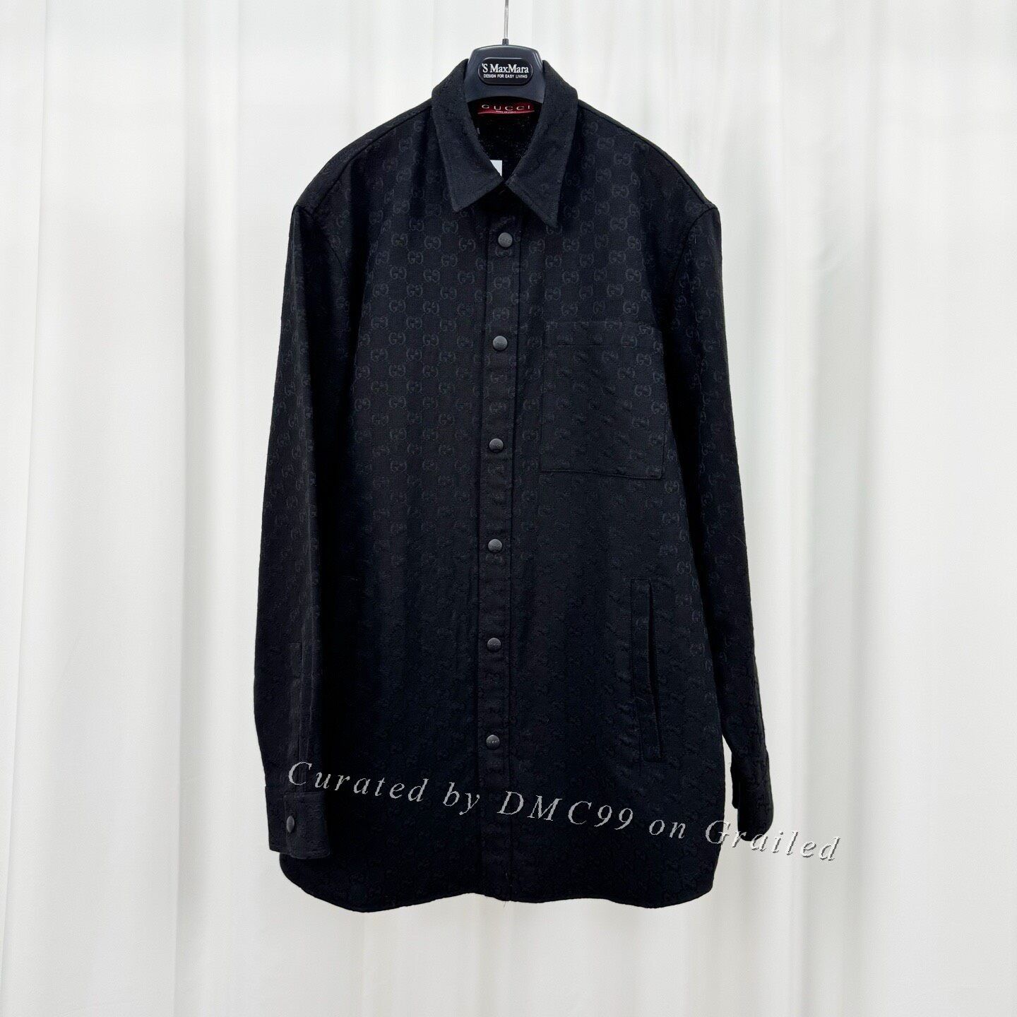 Gucci Gucci GG Monogram Denim Shirt Jacket Size US M / EU 48-50 / 2 - 1 Thumbnail