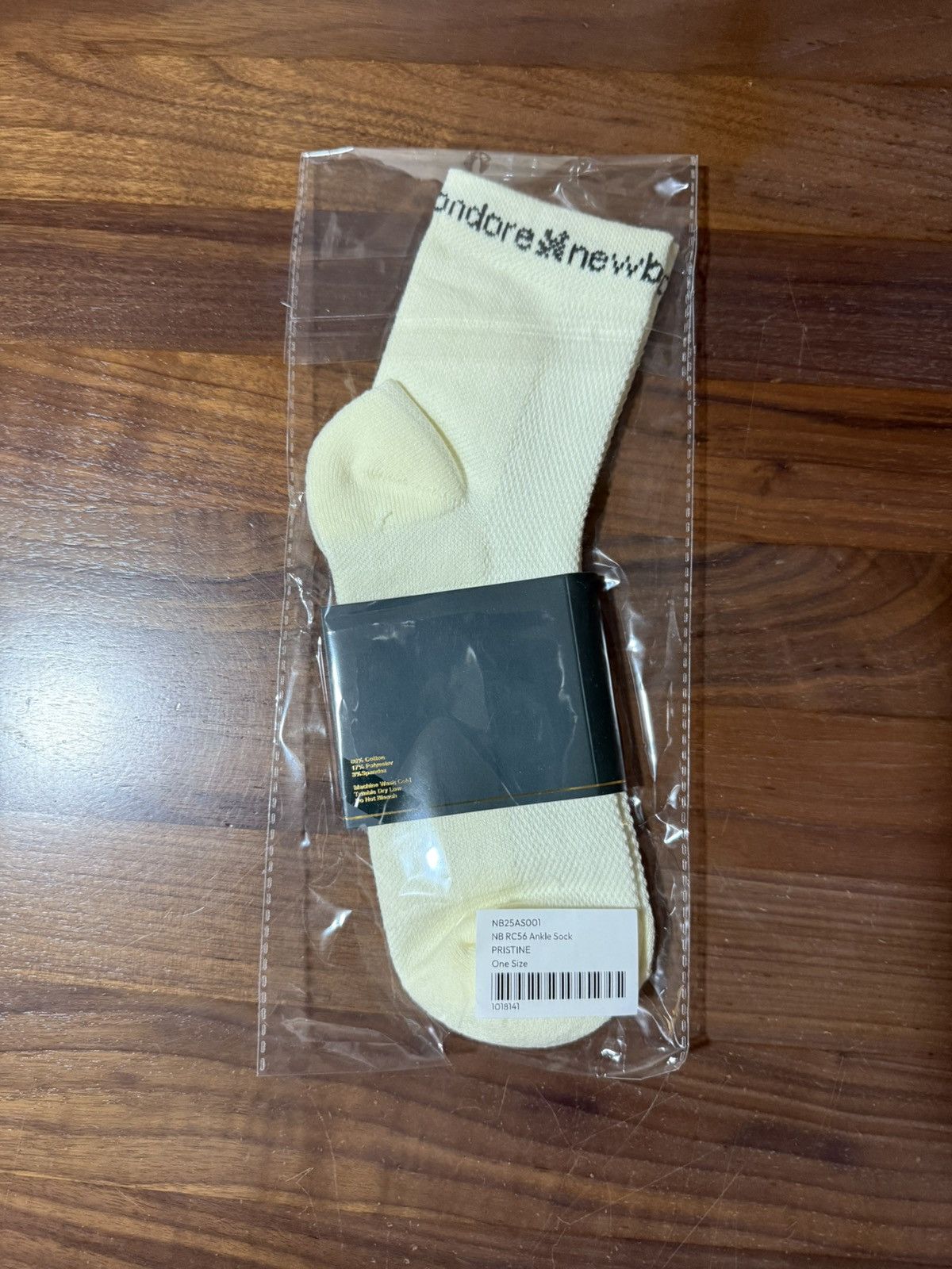 Aime Leon Dore × New Balance Aime Leon Dore ALD New Balance NB RC56 Ankle Sock ”Pristine” Size ONE SIZE - 4 Thumbnail