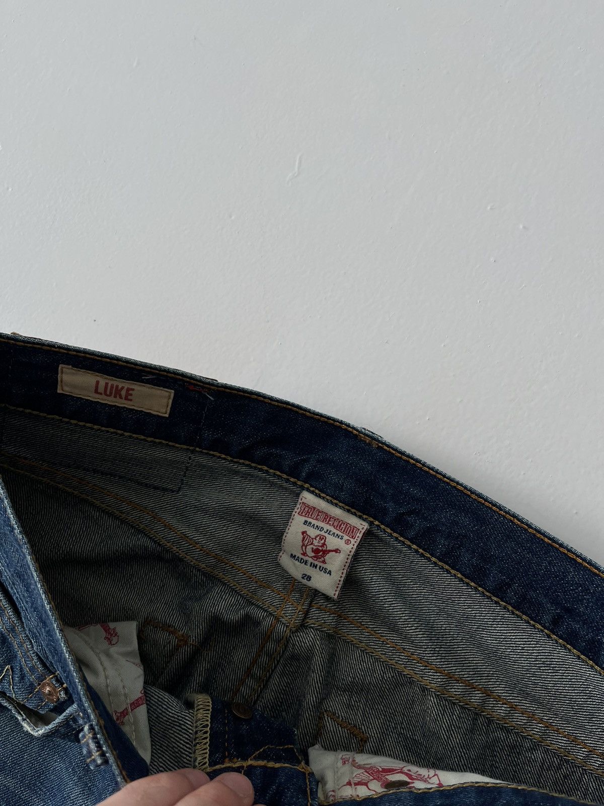 True Religion × Vintage Vintage true religion denim chief keef jeans flare 00s y2k Size US 30 / EU 46 - 7 Thumbnail