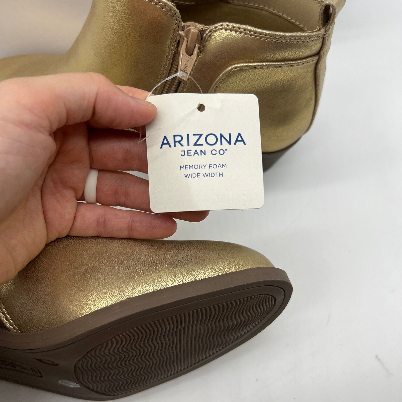 Other Arizona Jean Co Womens Castle Stacked Heel Bootie Size US 6 / IT 36 - 7 Thumbnail