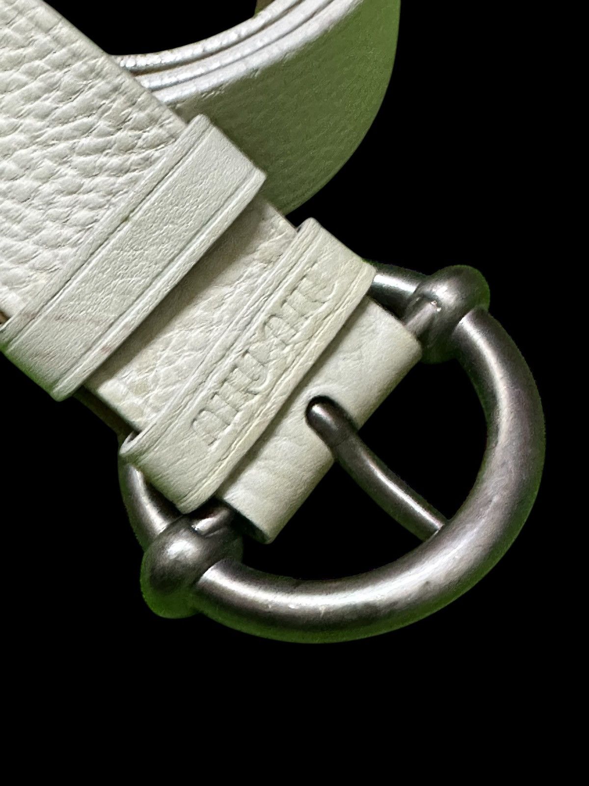 Miu Miu Miu miu leather belt Size ONE SIZE - 2 Thumbnail