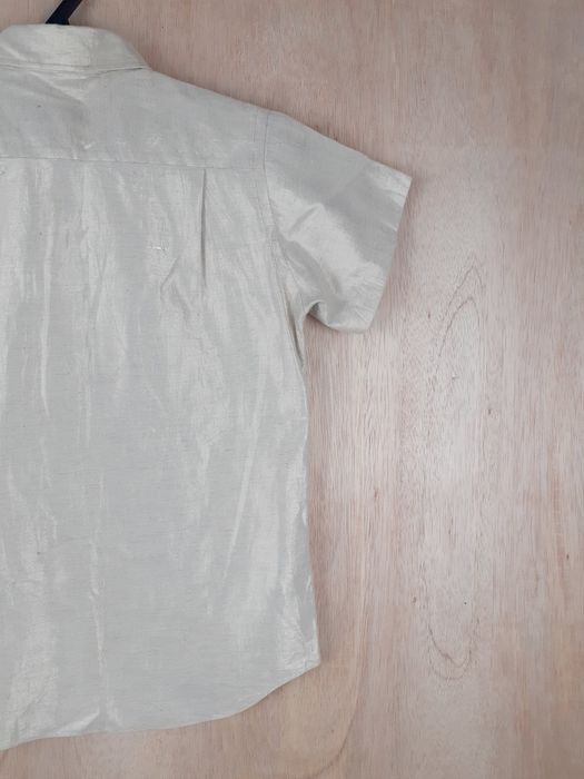 Comme des Garcons Junya Watanabe Comme Des Garcon cream/yellow shirt #3099DLL Size S / US 4 / IT 40 - 6 Thumbnail