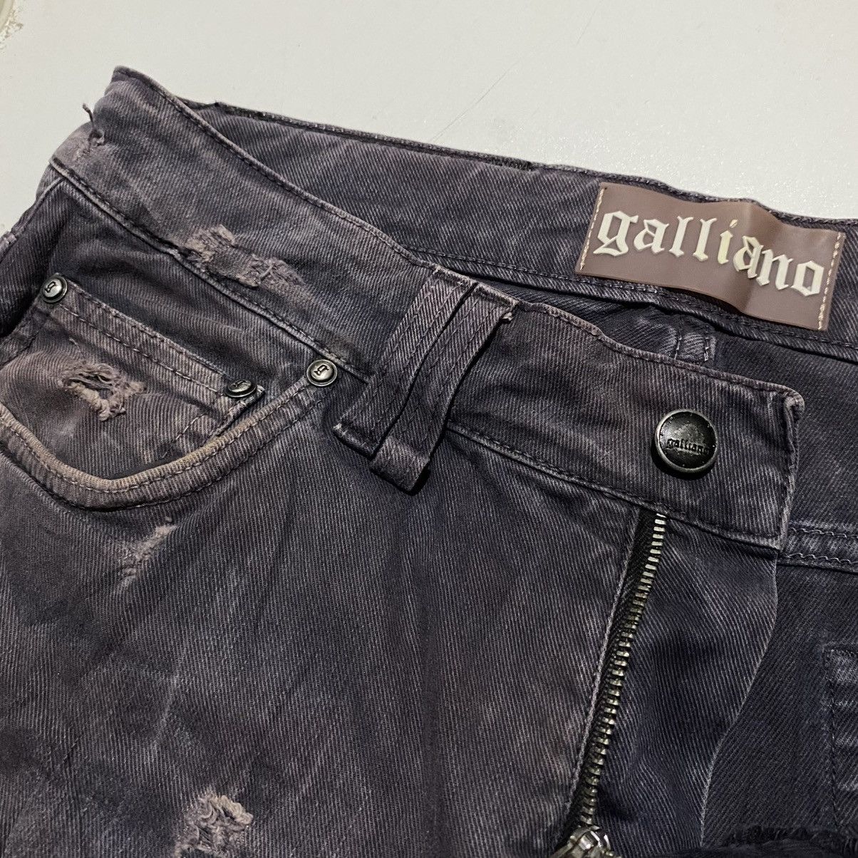John Galliano ARCHIVE GALLIANO EMBROIDERED G PANTS Size US 31 - 4 Thumbnail