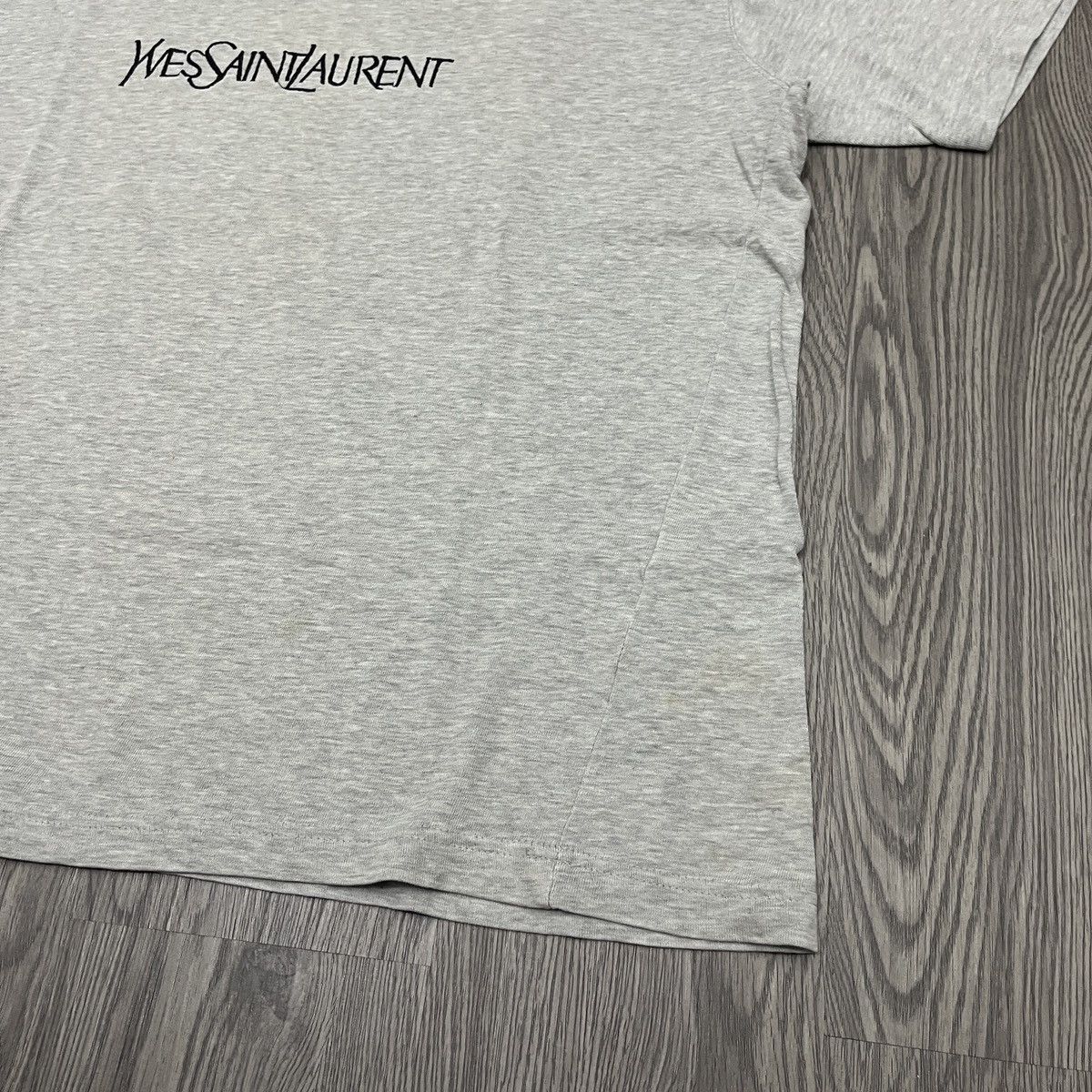 Yves Saint Laurent Vintage YvesSaintLauren Pour Homme Basic Font Tee ifsix Size US L / EU 52-54 / 3 - 9 Thumbnail