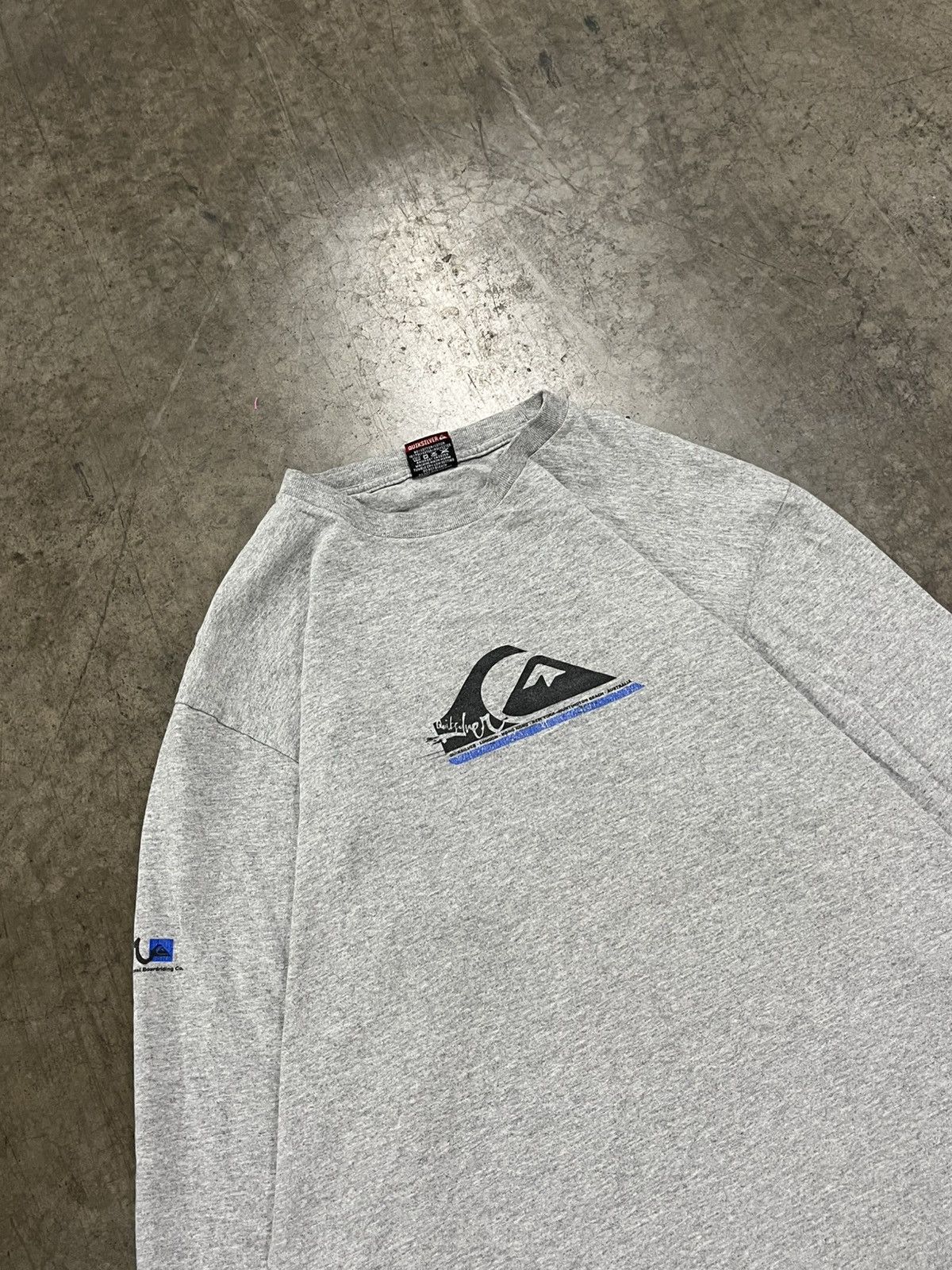 Quiksilver × Vintage Quicksilver surf wear longsleeve tee shirt rare hype skater Size US M / EU 48-50 / 2 - 3 Thumbnail