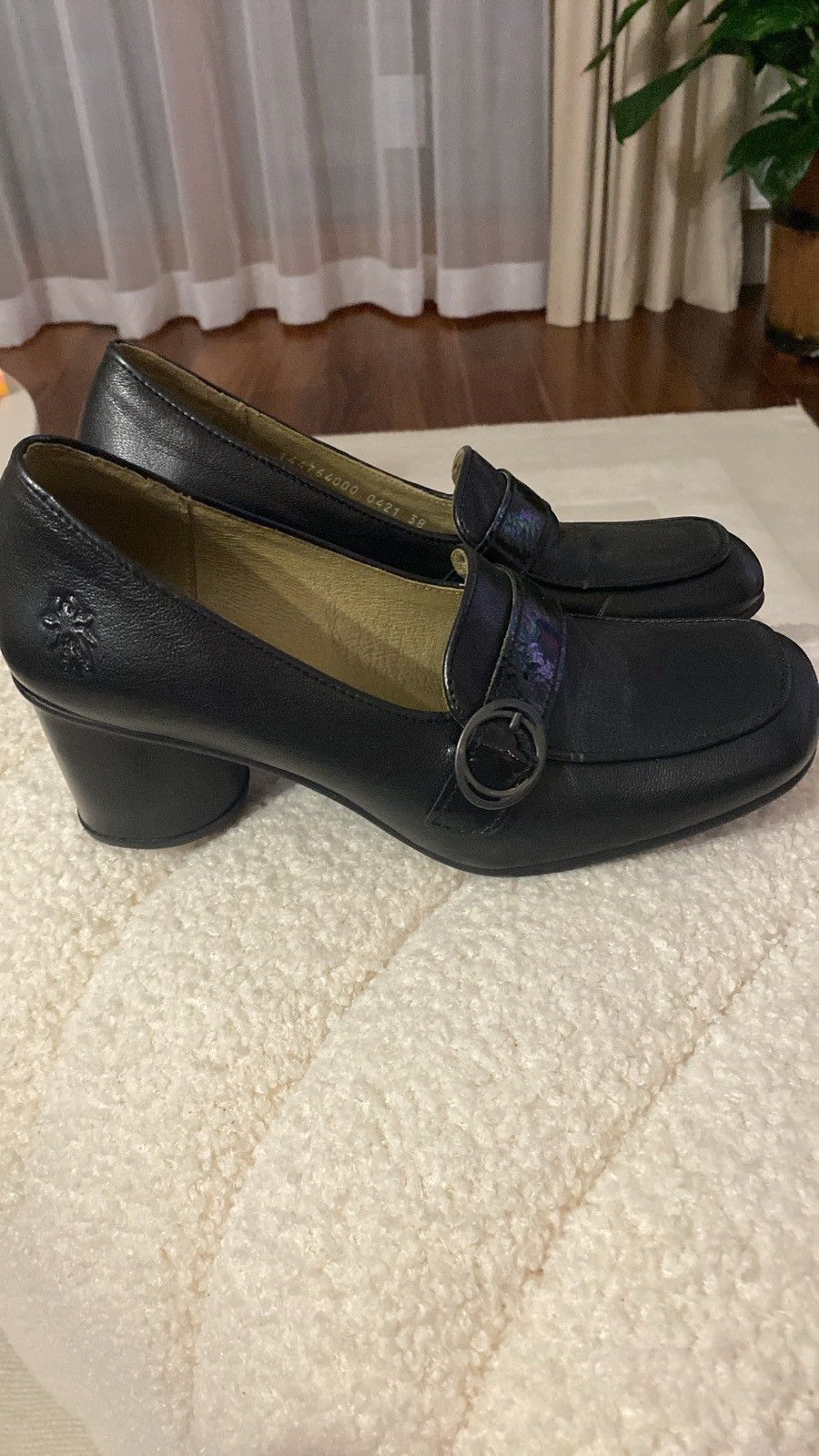 Fly London FLY London Black Shoes Size US 7 / IT 37 - 1 Thumbnail