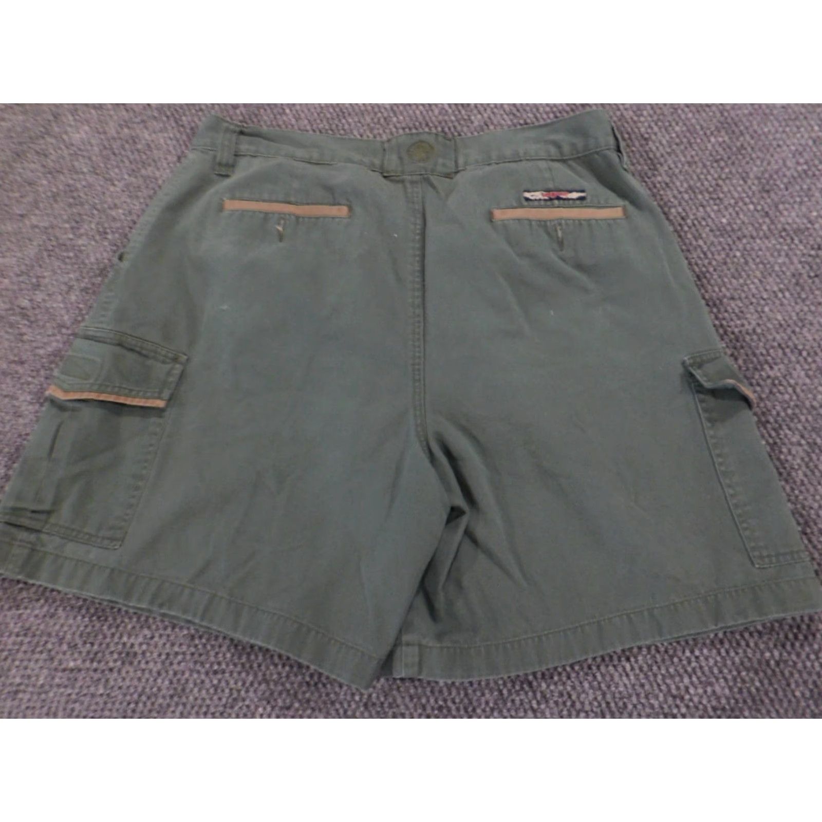 Jansport Jansport Mens Shorts 36 Green Cargo Outdoors Casual Size US 36 / EU 52 - 5 Thumbnail