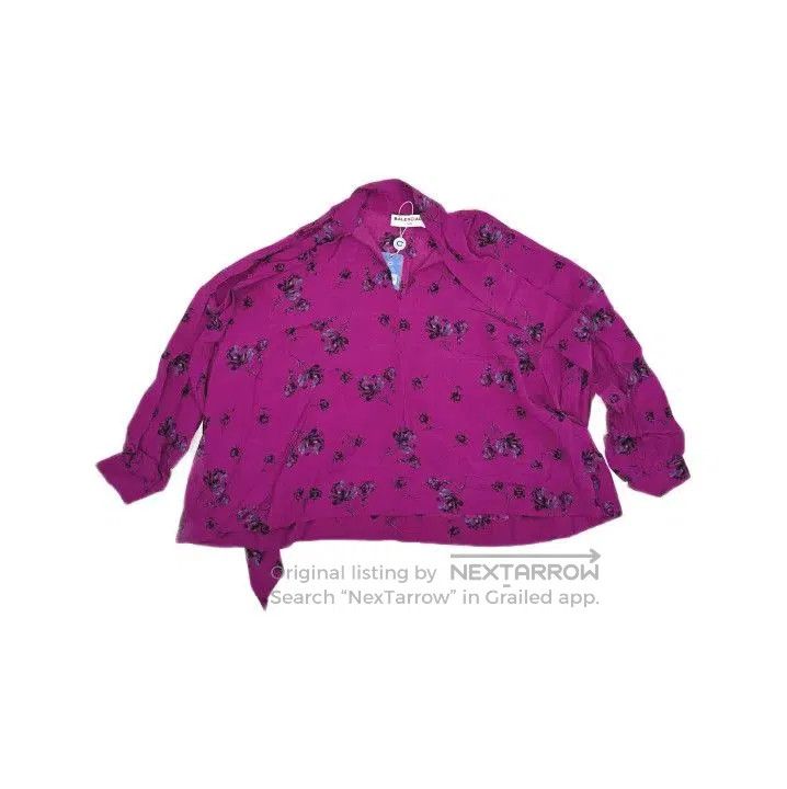 Balenciaga Balenciaga Stylish Long Sleeve Shirt. Size US XS / EU 42 / 0 - 2 Thumbnail
