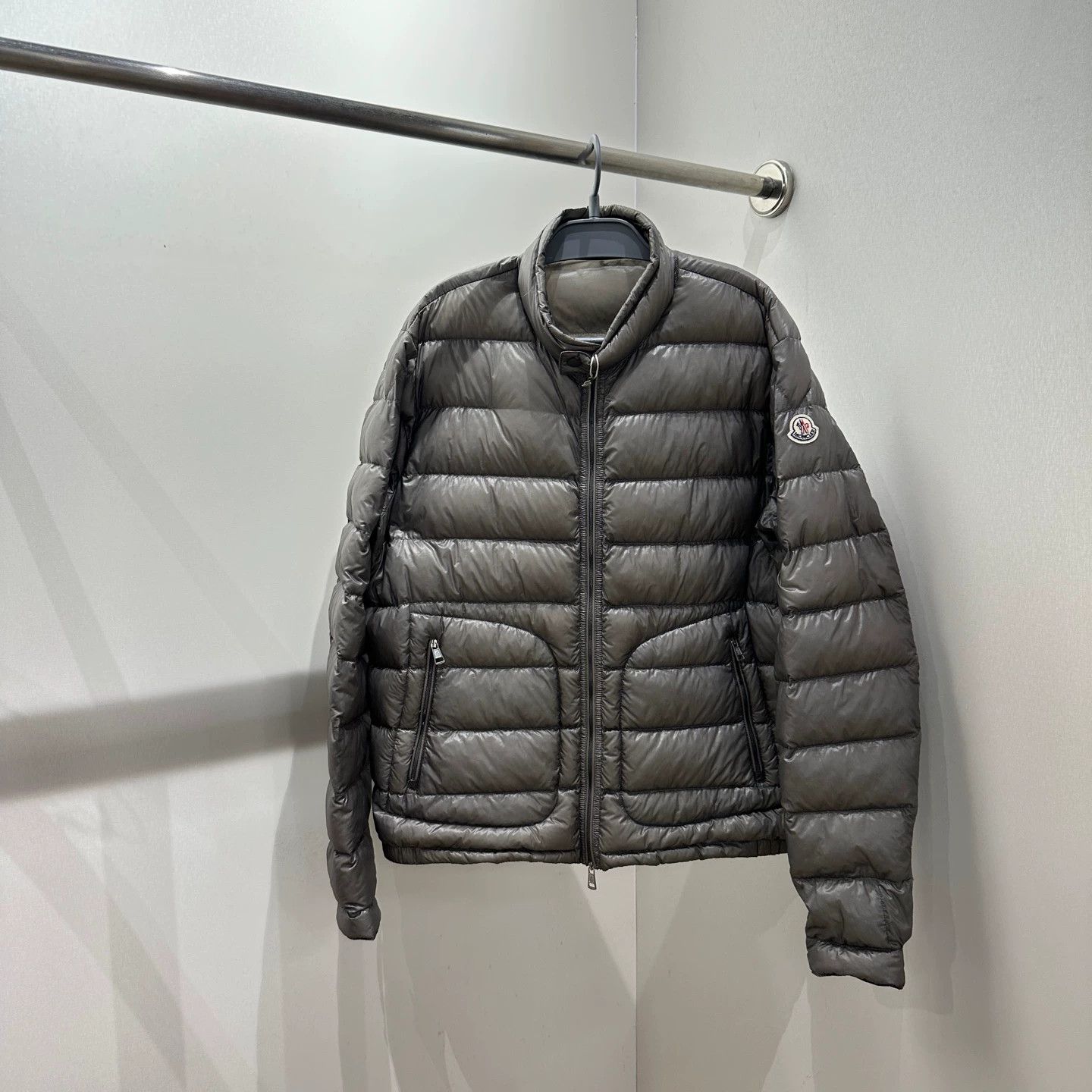 Moncler Moncler mar538 arm logo zip down coat S Size US S / EU 44-46 / 1 - 1 Thumbnail