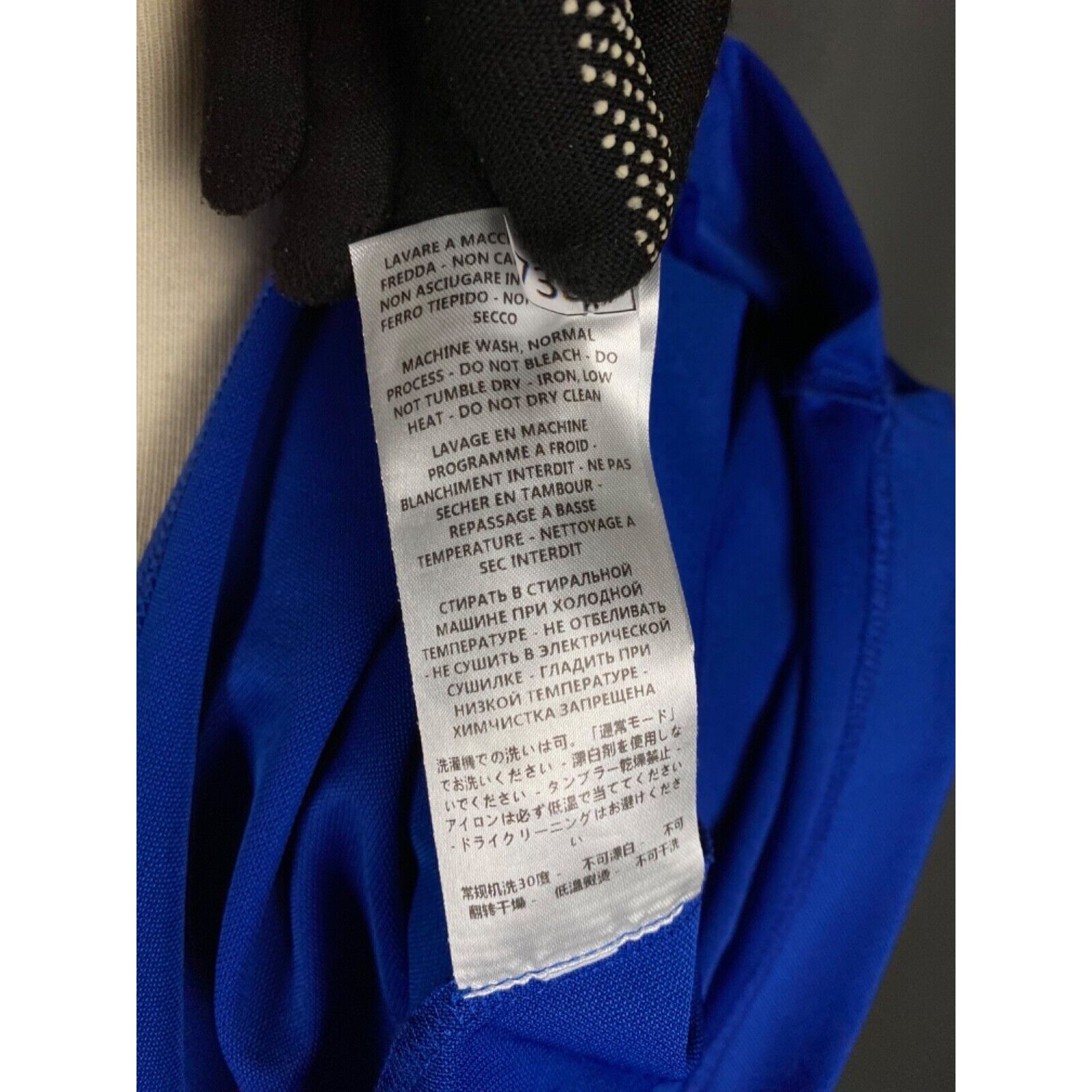 Alexander McQueen MINT! Alexander McQueen Small Logo Men's Blue Polo T-Shirt S Size US XS / EU 42 / 0 - 13 Thumbnail
