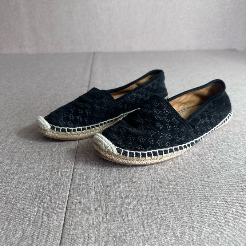 Gucci Gucci Stylish Black Fisherman Shoes for Women 0079 Size US 5 / IT 35 - 1 Thumbnail