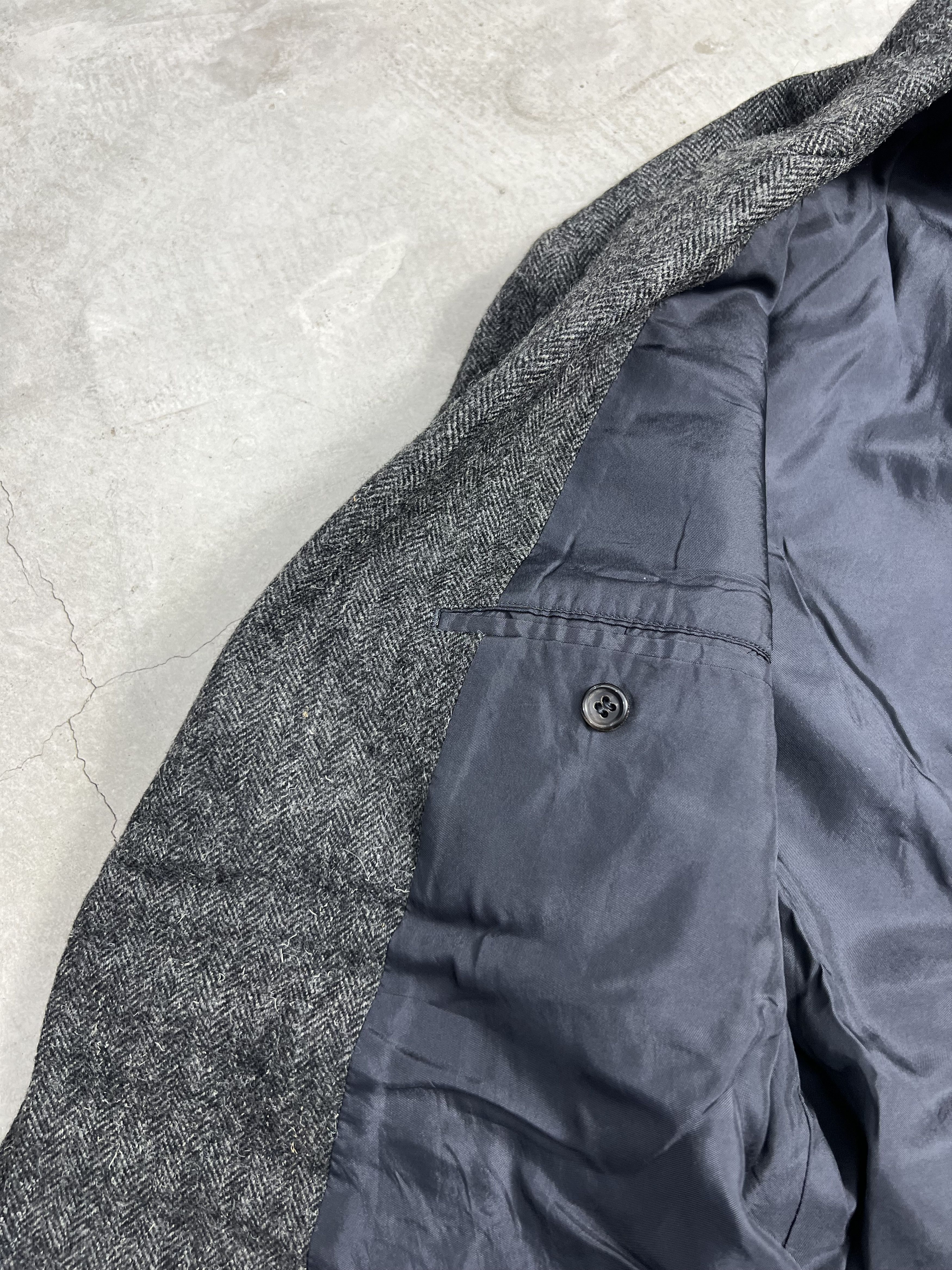 Comme des Garcons Homme COMME des GARÇONS HOMME Wool Suit (M) GTMPT345 Size 46R - 4 Thumbnail