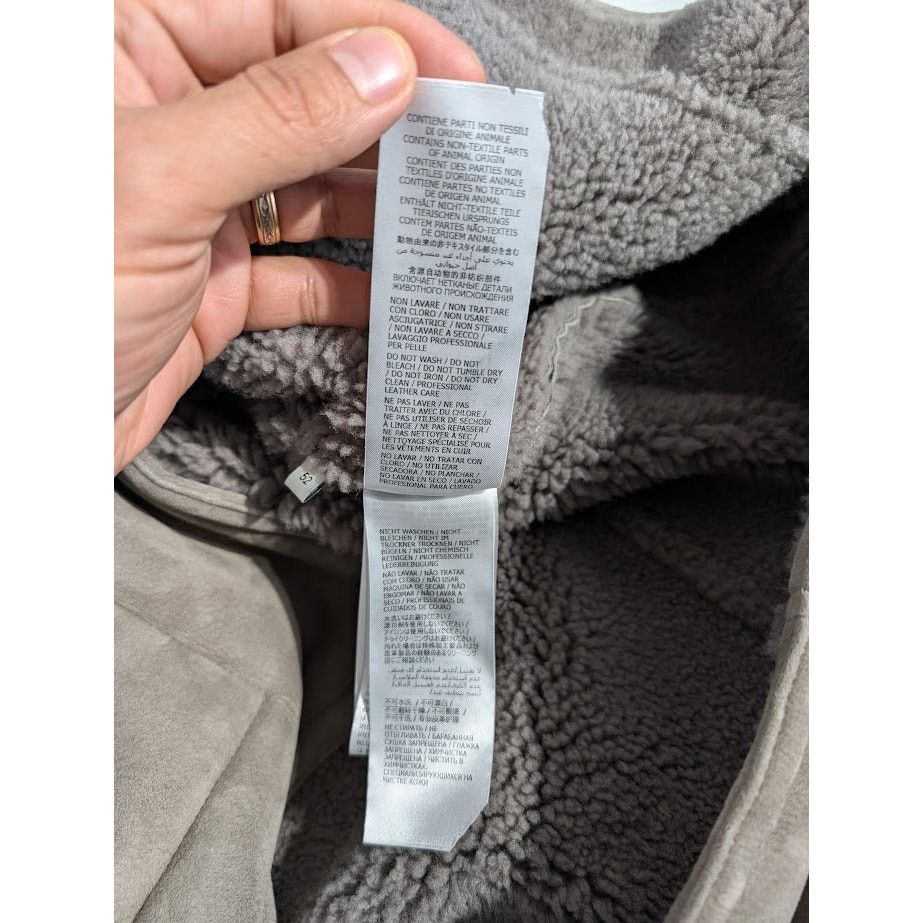 Gucci o1rshd1 Caban Curly Shearling in Grey Size US L / EU 52-54 / 3 - 14 Thumbnail