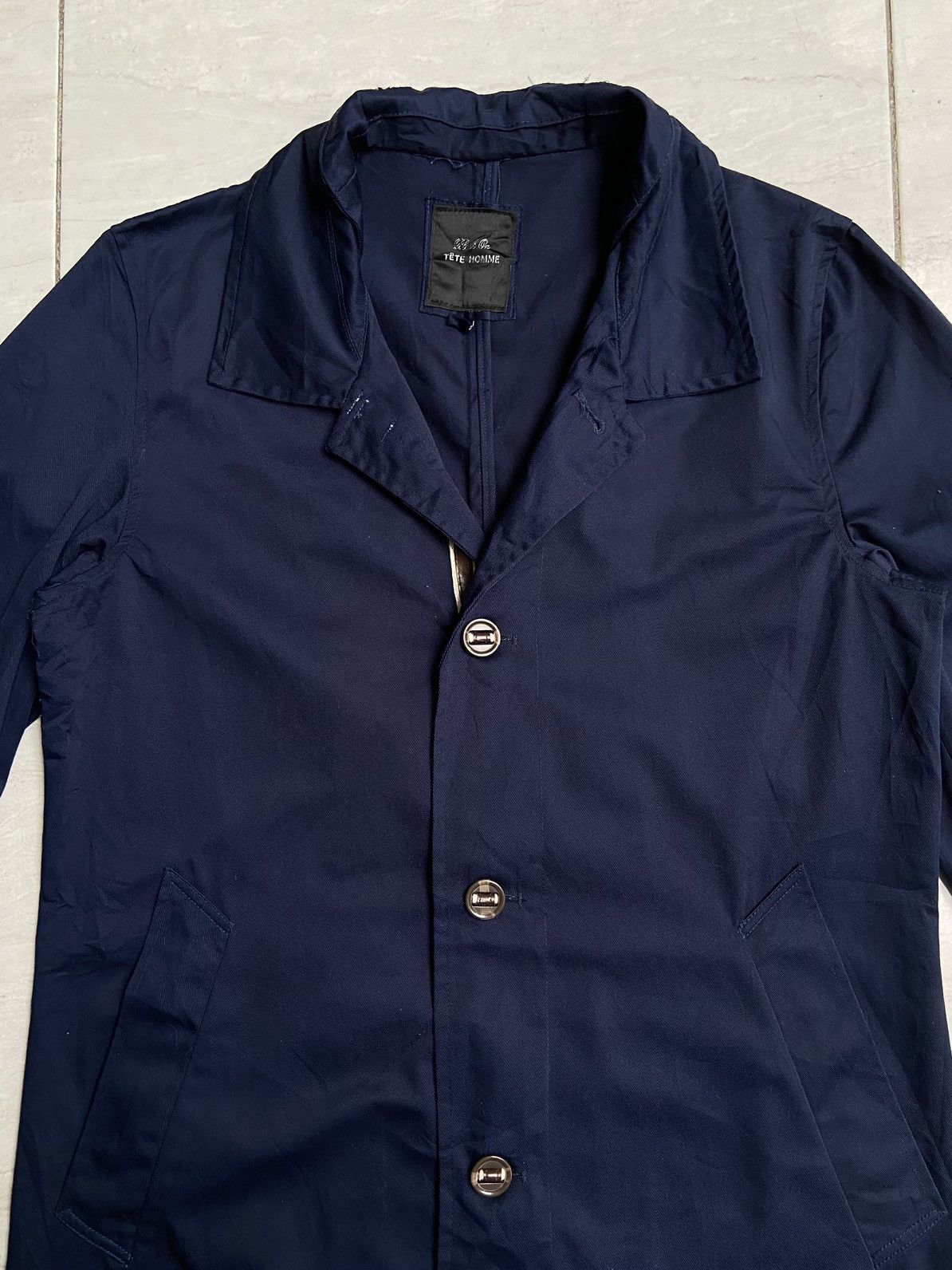 TETE HOMME Navy Jacket