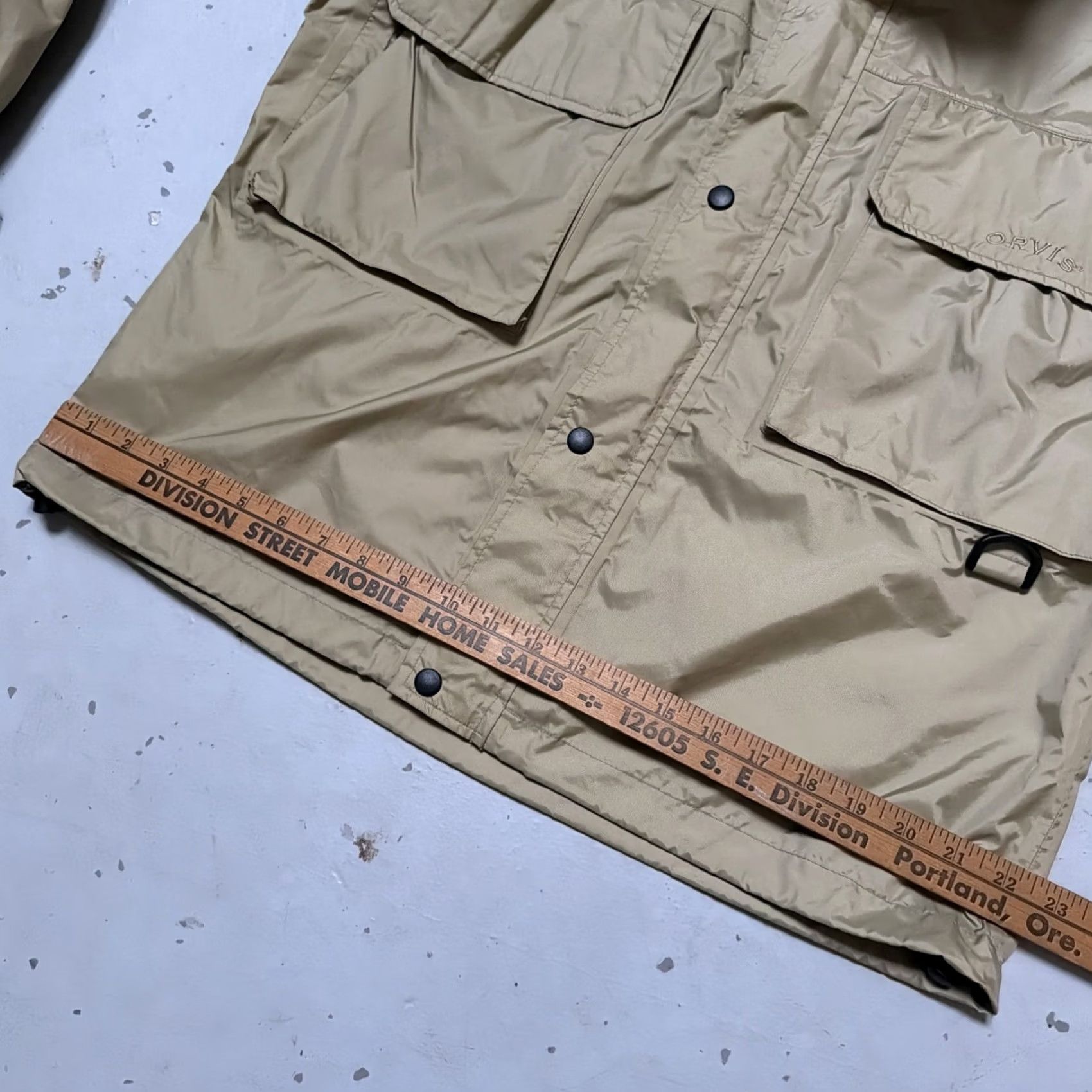 Orvis Orvis Nylon Wading Fly Fishing Kayak Hunting Hooded Jacket M EUC Size US M / EU 48-50 / 2 - 6 Thumbnail