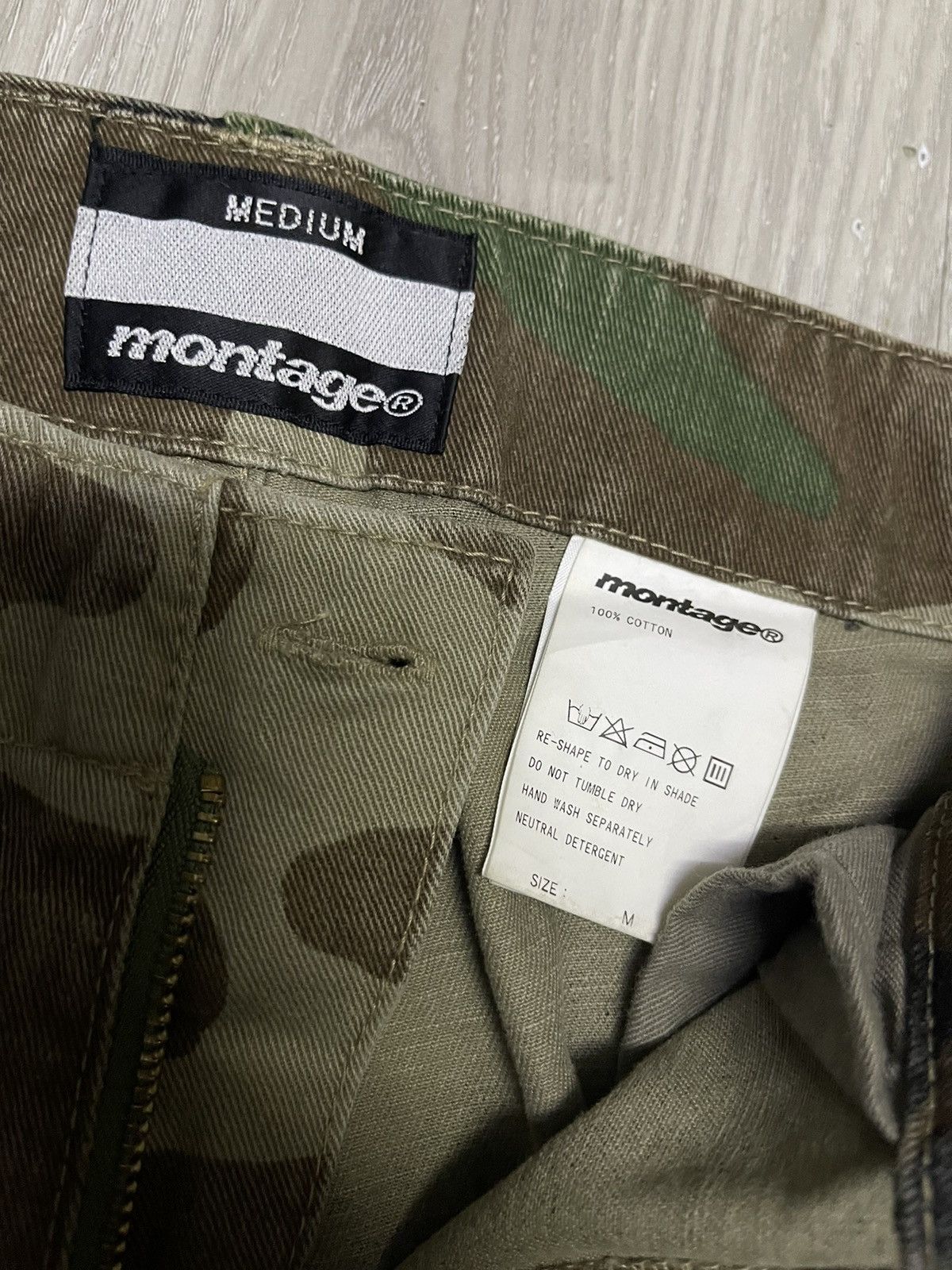 Montage Montage Japan - Camouflage Cargo Pant Size US 32 / EU 48 - 7 Thumbnail