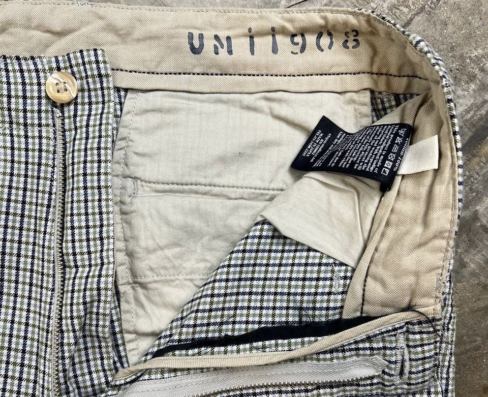 45rpm 45rpm - Gingham Check Logo Trouser Size 34" / US 12 / IT 48 - 5 Thumbnail