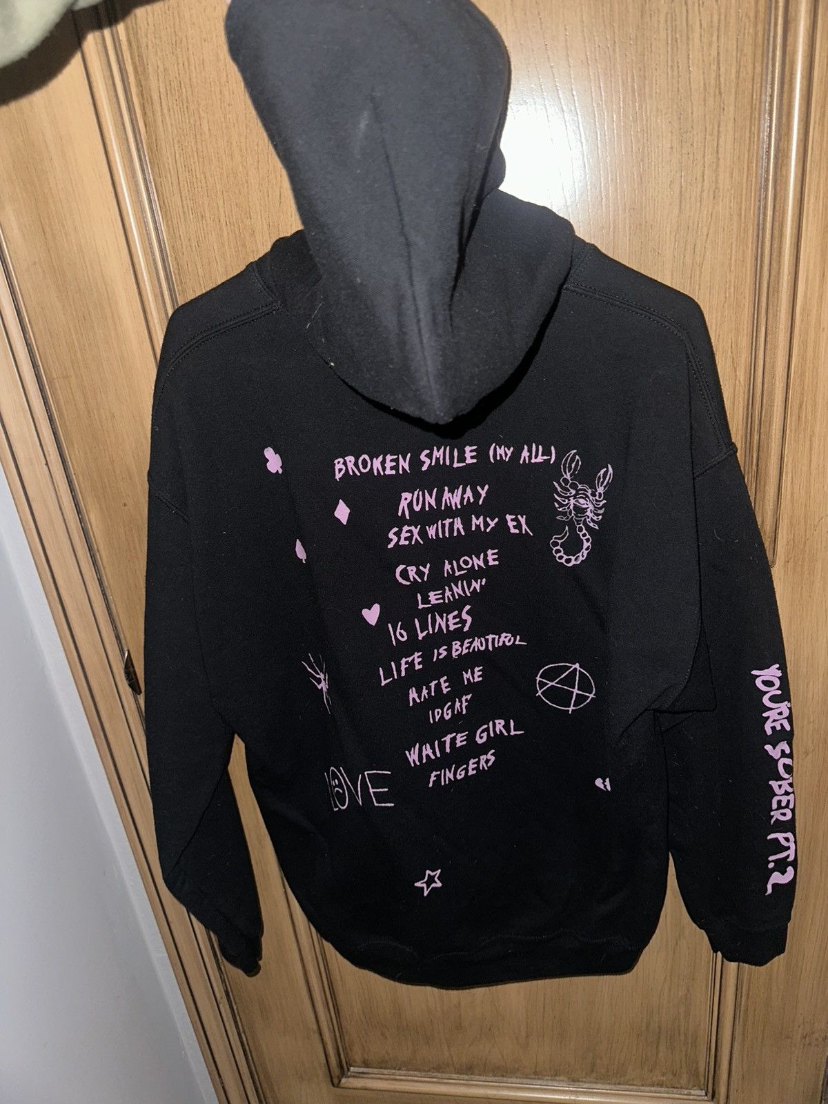 G59 Records Lil Peep OG hoodie Come Over When You’re Sober pt. 2 LARGE Size US L / EU 52-54 / 3 - 2 Thumbnail