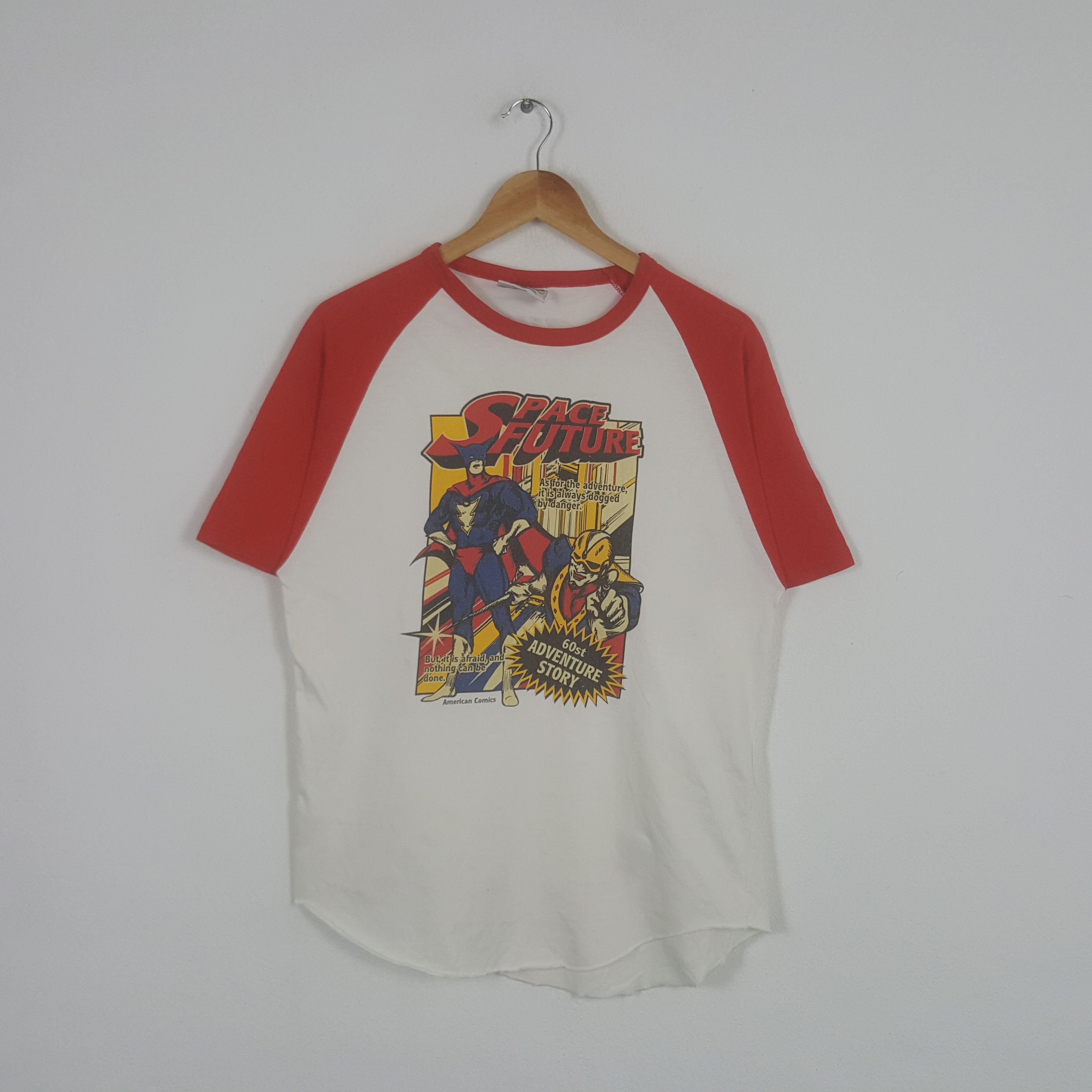 Vintage Vintage Space Future American Comics Superhero Tshirt Size US M / EU 48-50 / 2 - 1 Thumbnail