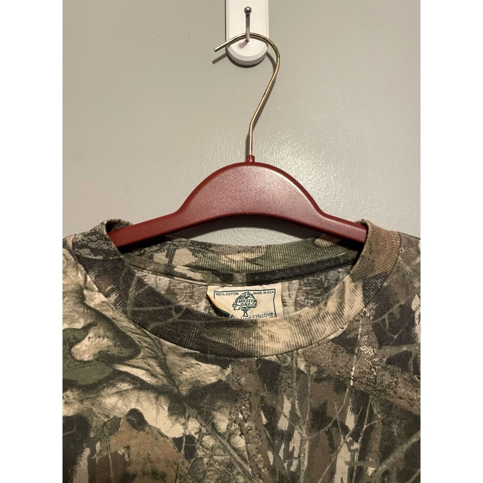 Vintage VINTAGE Mossy Oak BreakUp Camo Long Sleeve T-Shirt Mens 2XL Made In USA Size US XXL / EU 58 / 5 - 2 Thumbnail