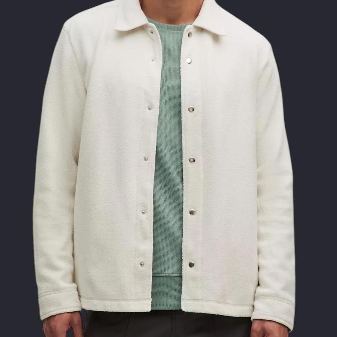 Lululemon Men's White and Cream Jacket