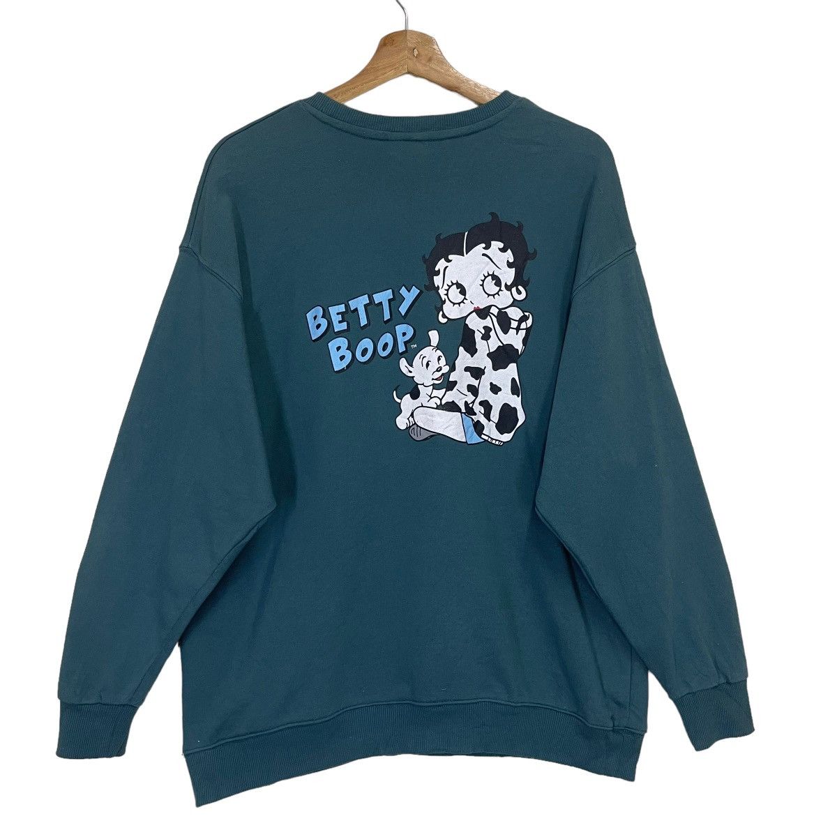 Cartoon Network Betty Boop x Denifits Big Logo Crewneck Sweatshirt Size US M / EU 48-50 / 2 - 1 Thumbnail