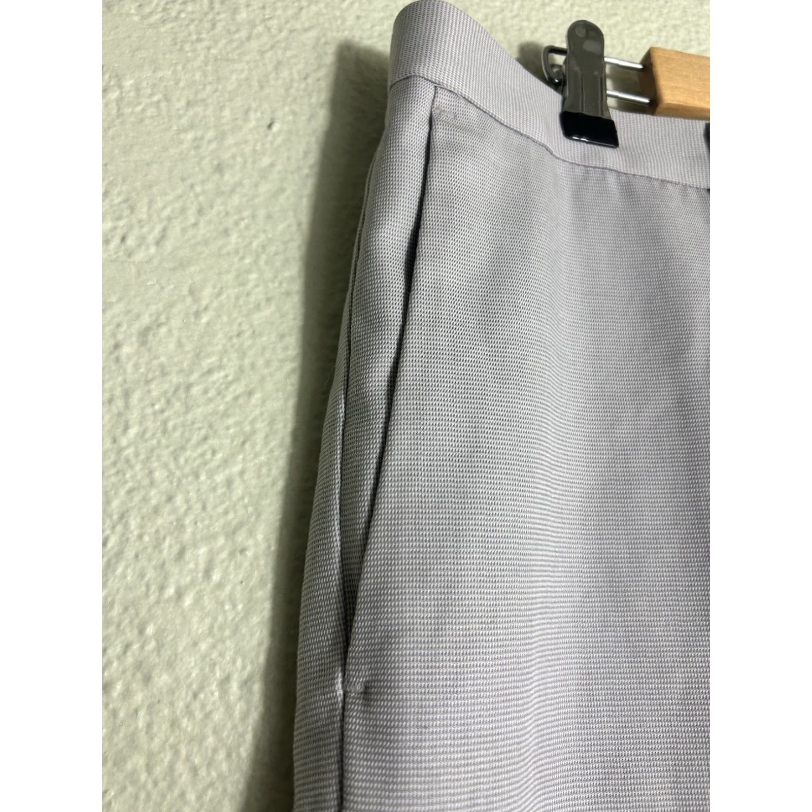 Banana Republic Banana Republic Dress Pants Men Slim Grey Flat Front 32x30 Modern Modern Slim Fit Casual Collegiate City Preppy Mens Size US 32 / EU 48 - 7 Thumbnail