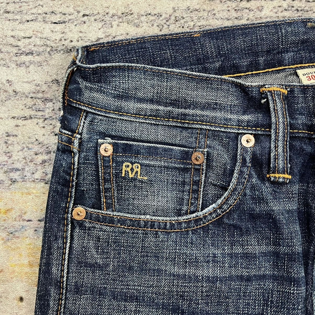 RRL Ralph Lauren RRL Ralph Lauren slim fit japan woven selvedge denim pants Size US 30 / EU 46 - 9 Thumbnail