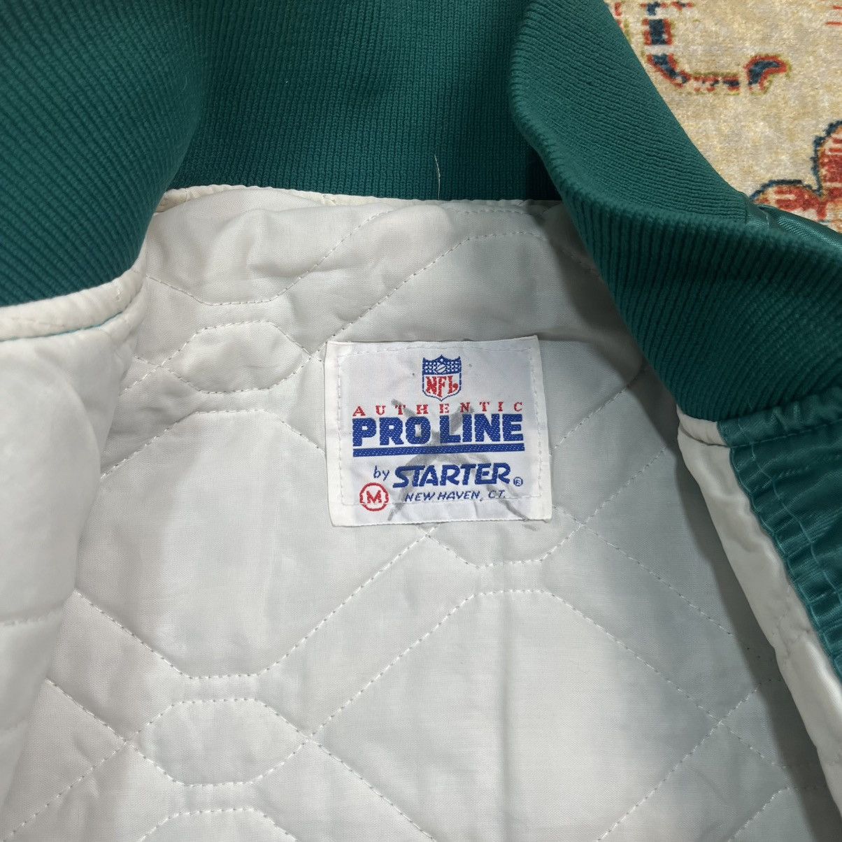 Starter Miami Dolphins Vintage Starter Varsity Jacket Size US M / EU 48-50 / 2 - 5 Thumbnail