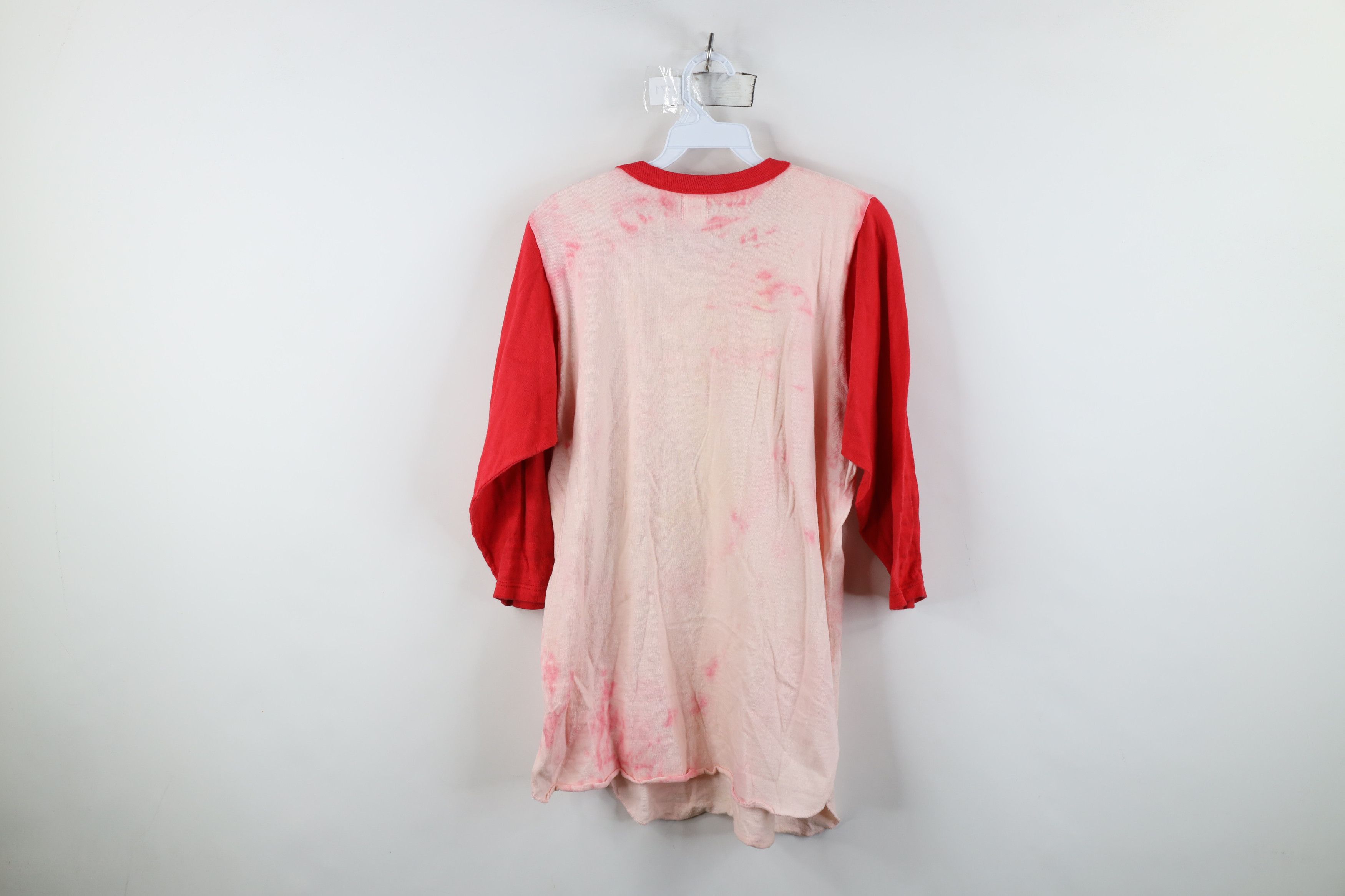 Vintage Vintage 50s 60s Streetwear Blank Baseball Raglan T-Shirt USA Size US L / EU 52-54 / 3 - 12 Thumbnail