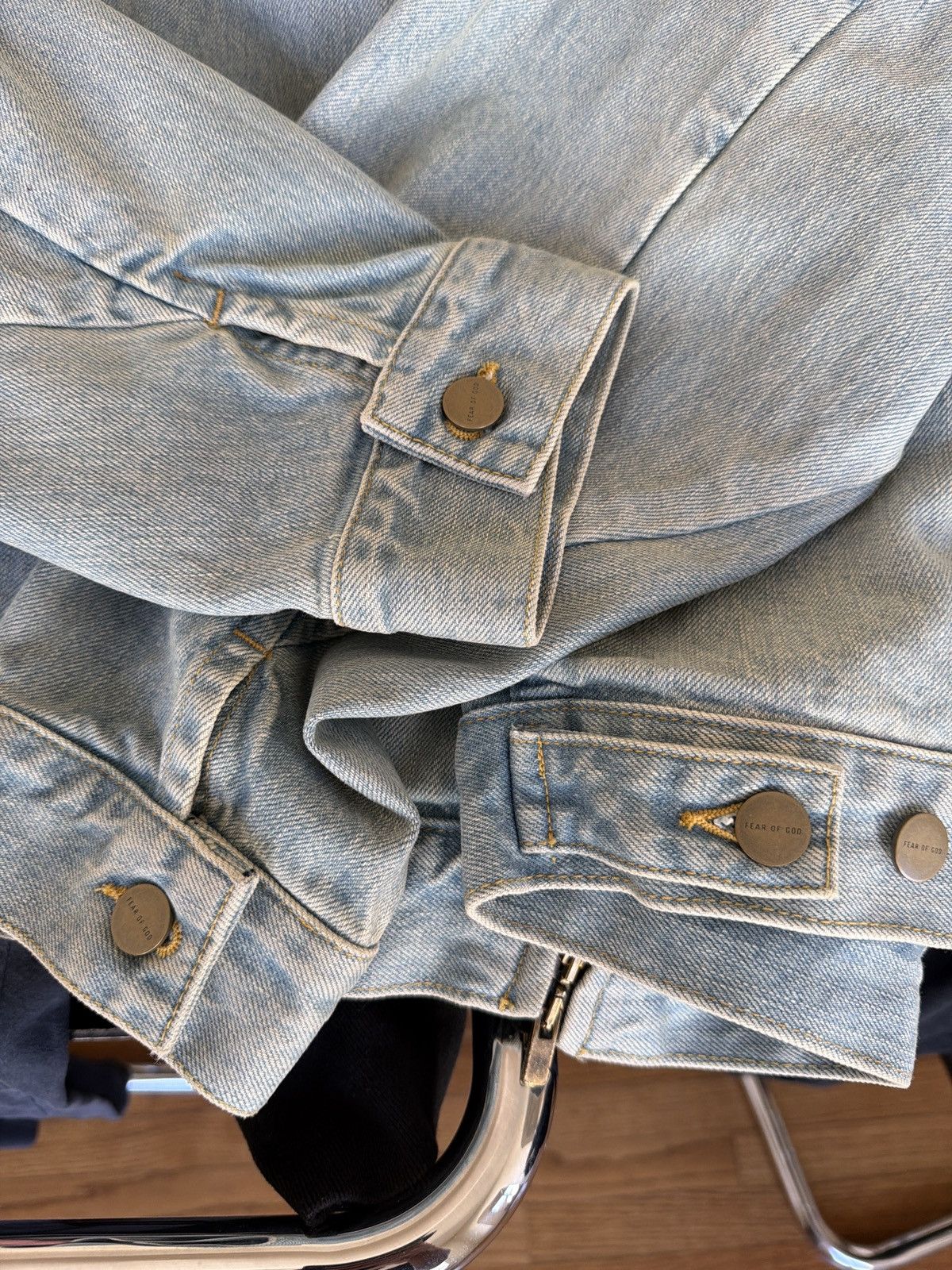 Fear of God Fear of God Denim Jacket Size US L / EU 52-54 / 3 - 6 Thumbnail
