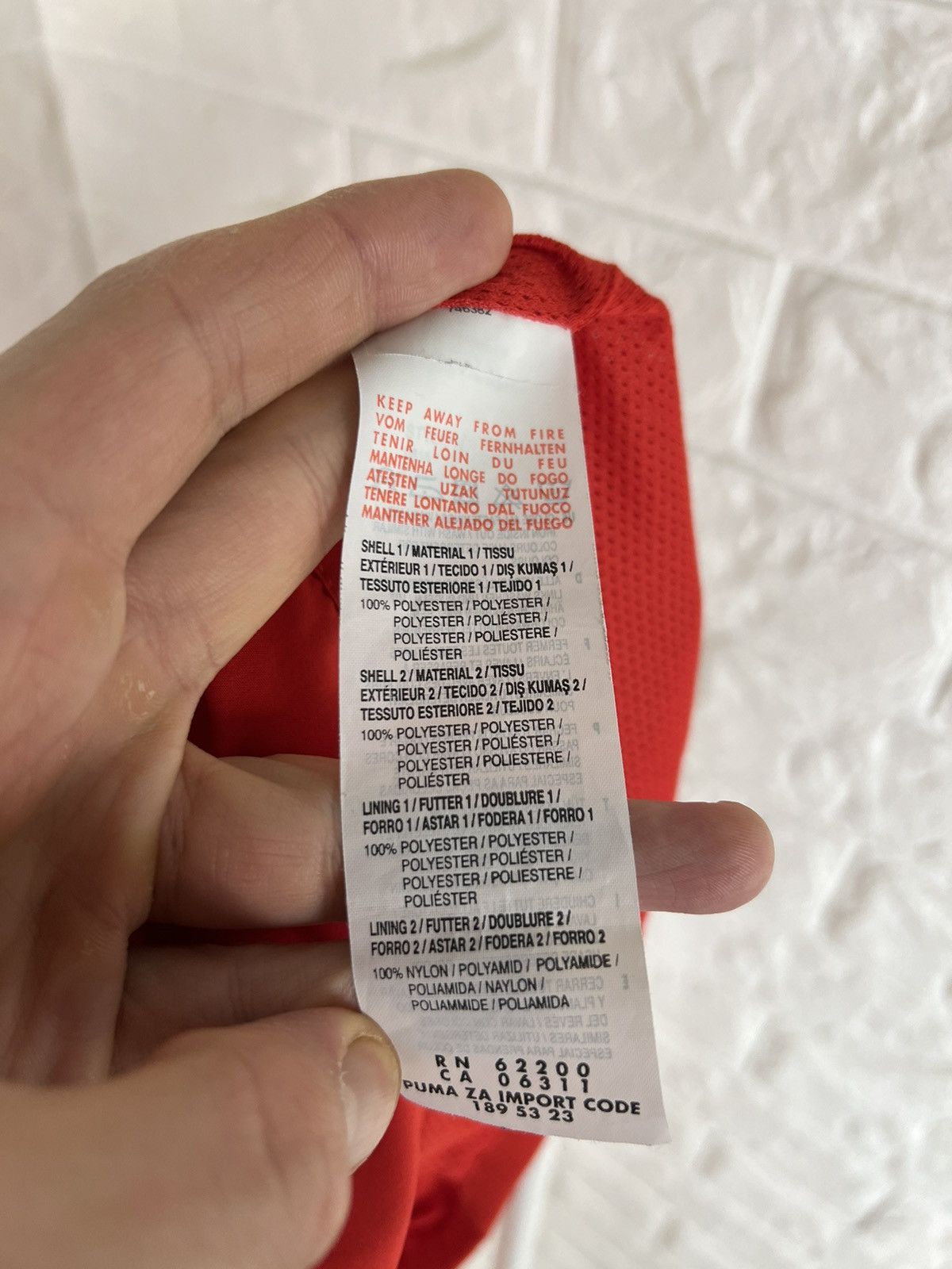 Puma × Vintage Authentic Arsenal Windbreaker size L Size US L / EU 52-54 / 3 - 9 Thumbnail