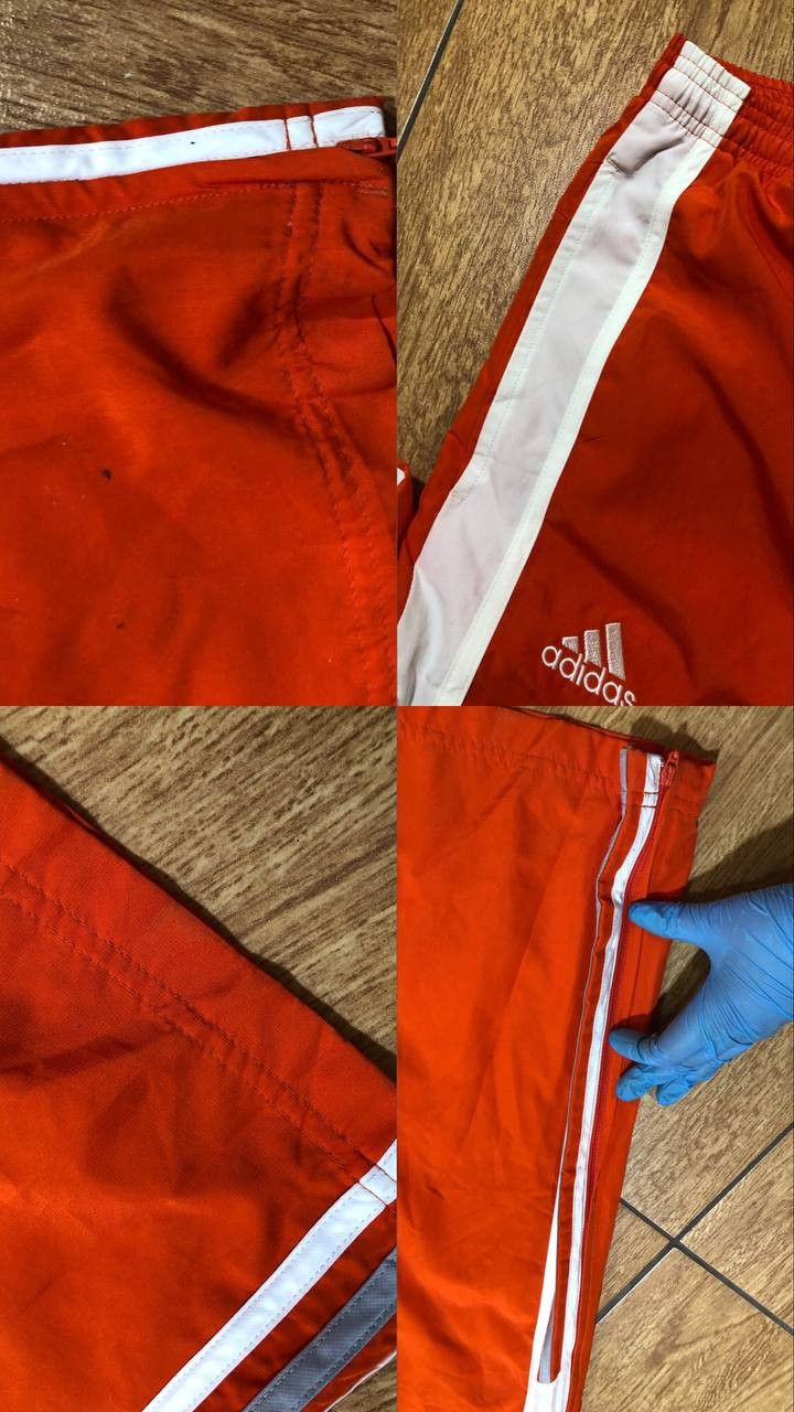 Adidas Adidas Tracksuit Mens 4XL Nylon Track Jacket Pants Set Size US XXL / EU 58 / 5 - 9 Thumbnail