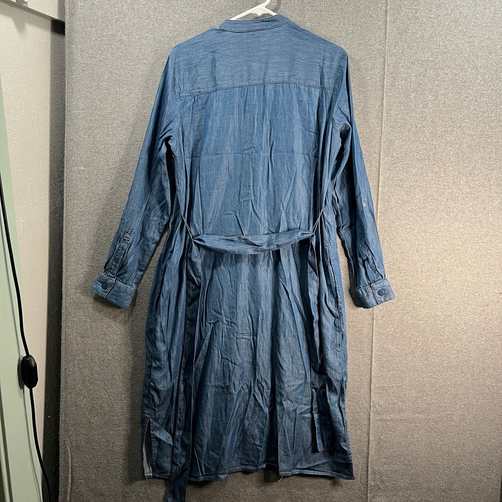 Other Laurie Felt Women Dress Denim Duster Dress Medium Size XS / US 0-2 / IT 36-38 - 2 Thumbnail