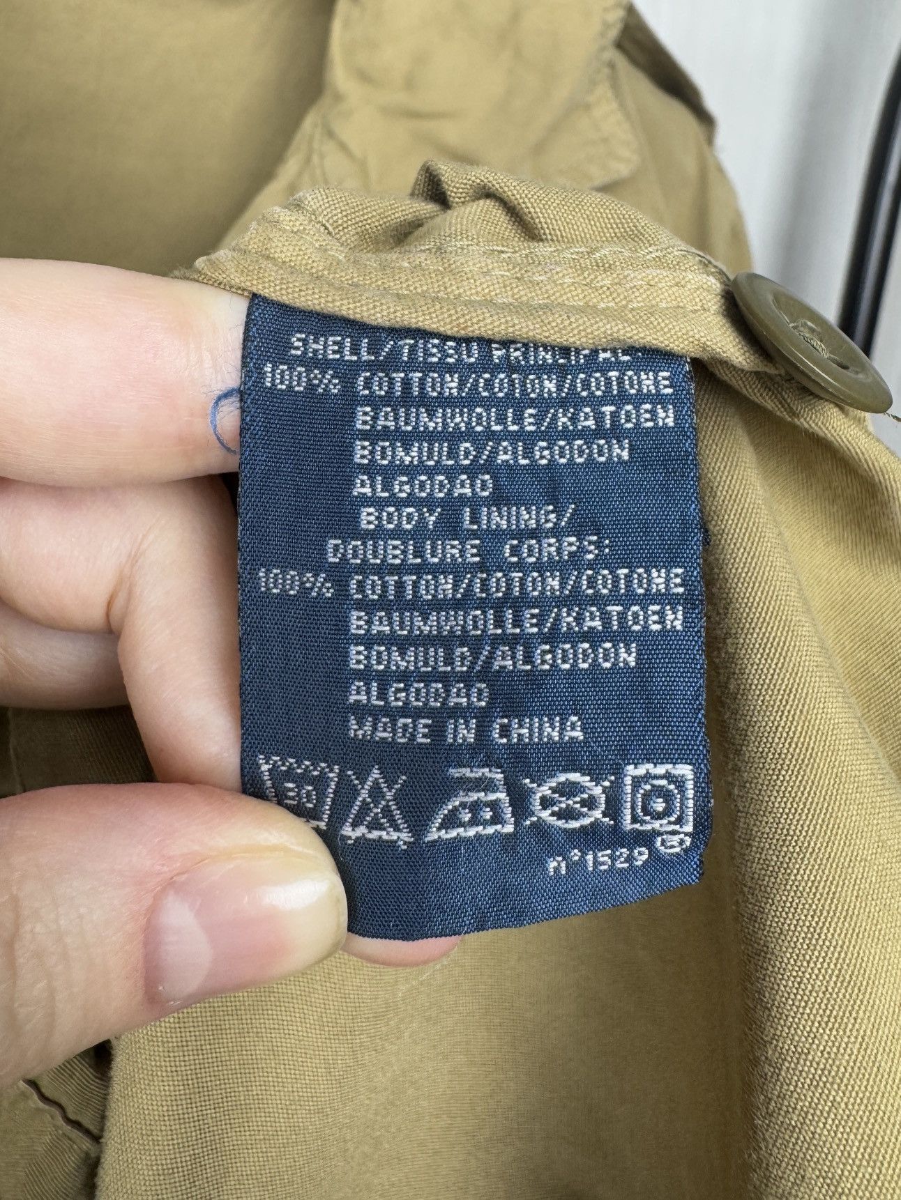 Polo Ralph Lauren Polo Ralph Lauren Beige Tan Army Utility Jacket Military Size US S / EU 44-46 / 1 - 14 Thumbnail
