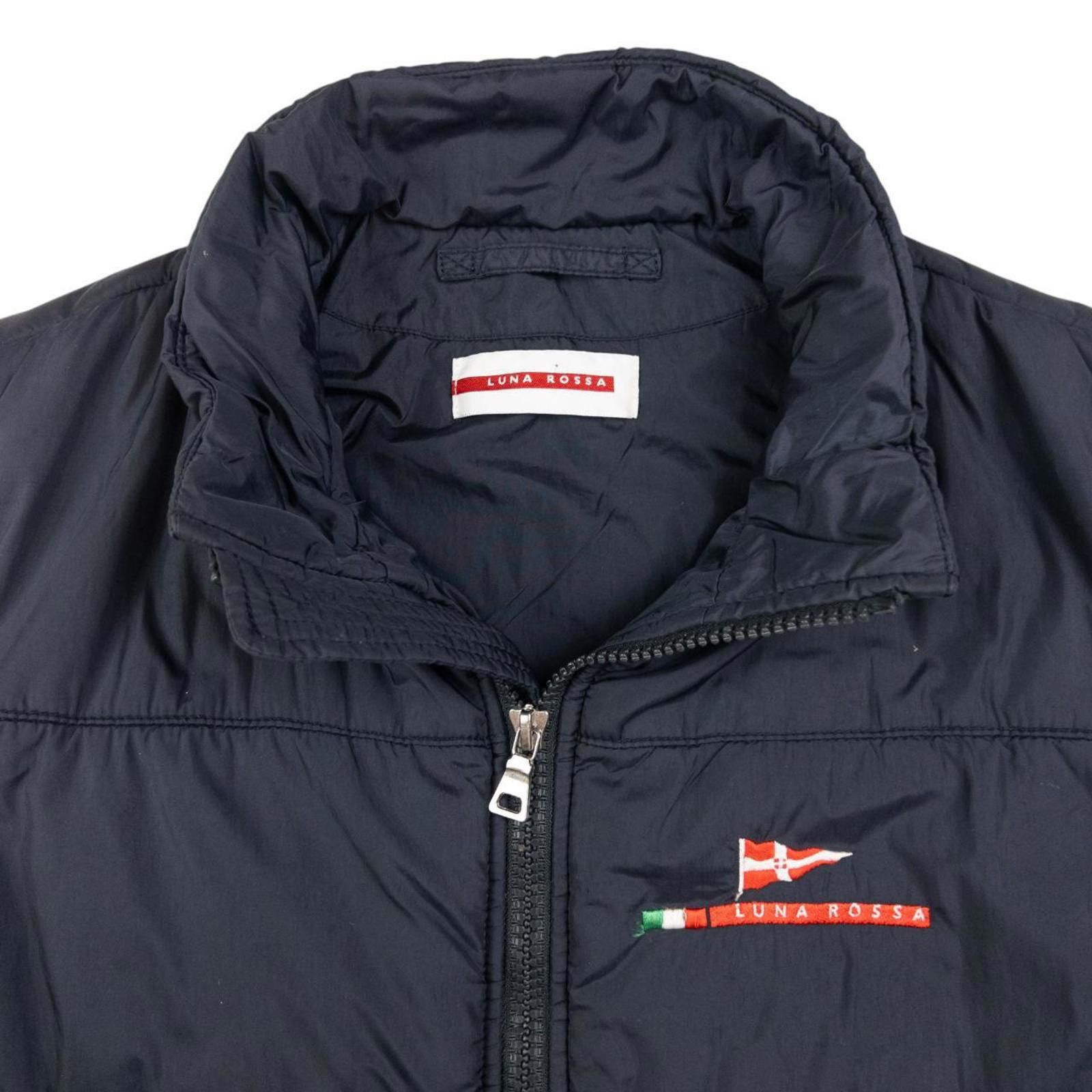 Prada Vintage Prada Sport Luna Rossa Zip Up Puffer Gilet Size S Size US S / EU 44-46 / 1 - 3 Thumbnail