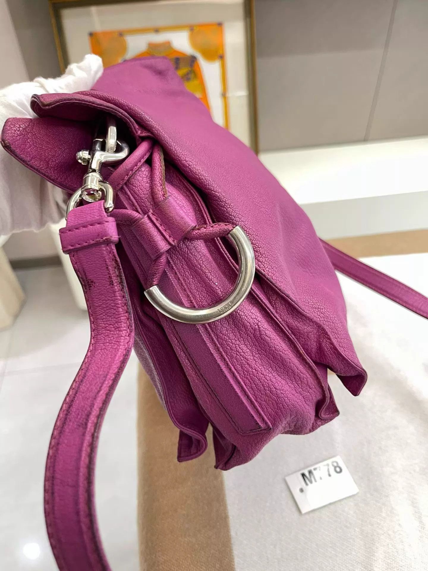 Loewe Loewe Waist Bag 28x10x27 GC M778 Bargain Size ONE SIZE - 5 Thumbnail