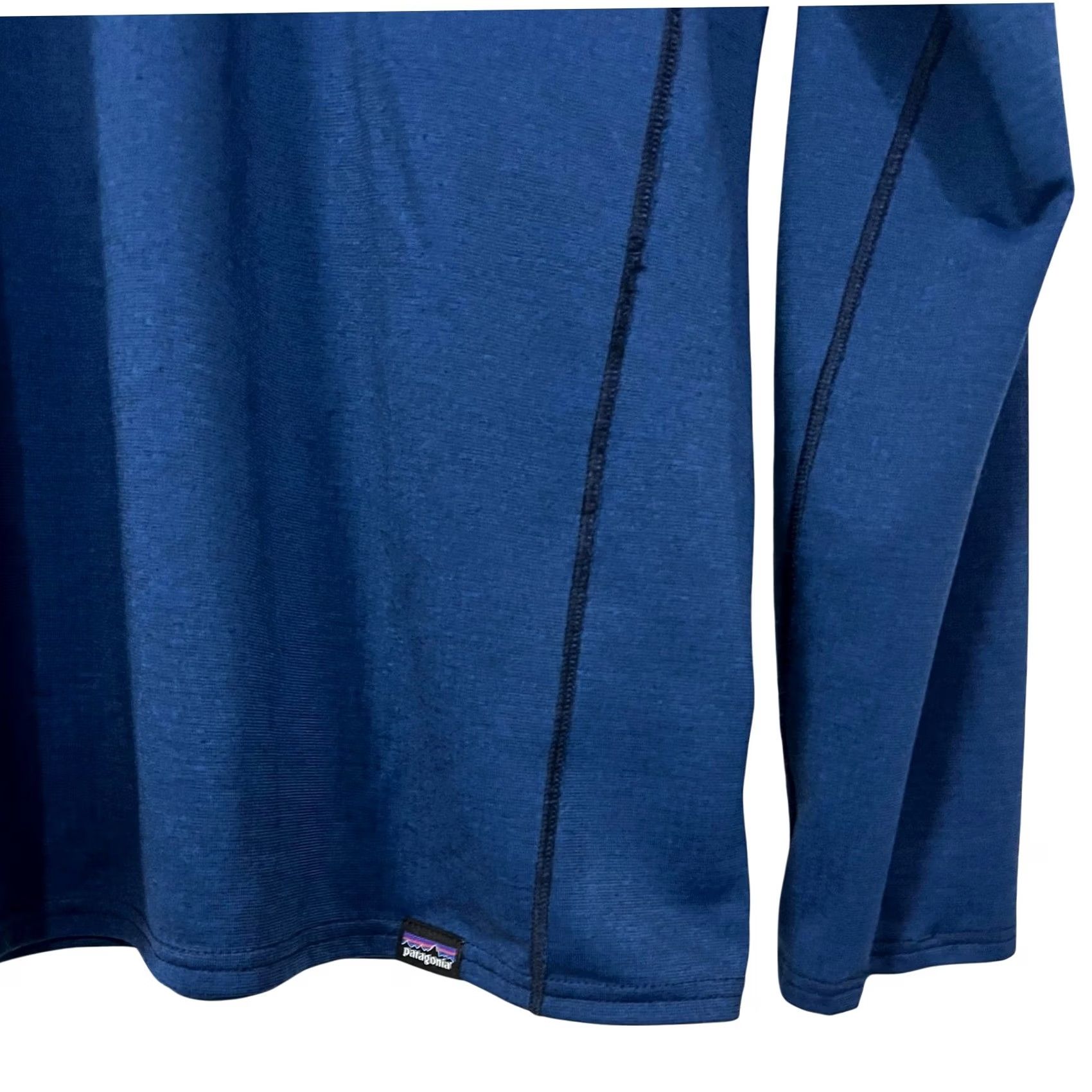 Patagonia Patagonia Capilene Base layer Pullover 1/4 Zip Shirt Mens Large Blue Size US L / EU 52-54 / 3 - 2 Thumbnail