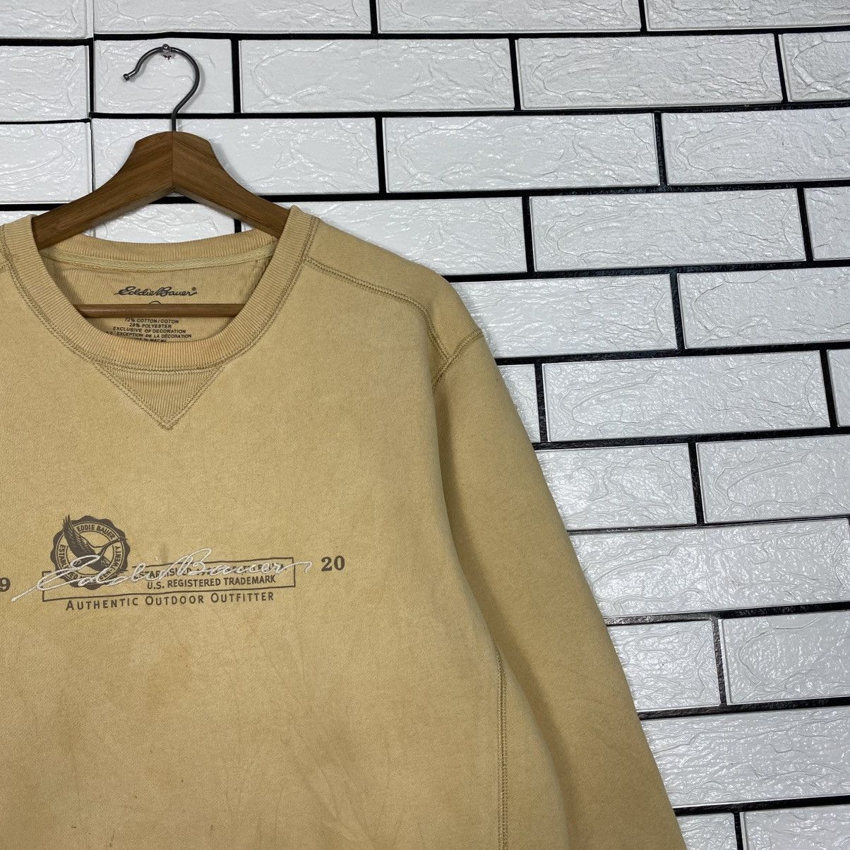 Japanese Brand Vintage Sweatshirt Eddie Bauer Big Logo Size US M / EU 48-50 / 2 - 7 Thumbnail