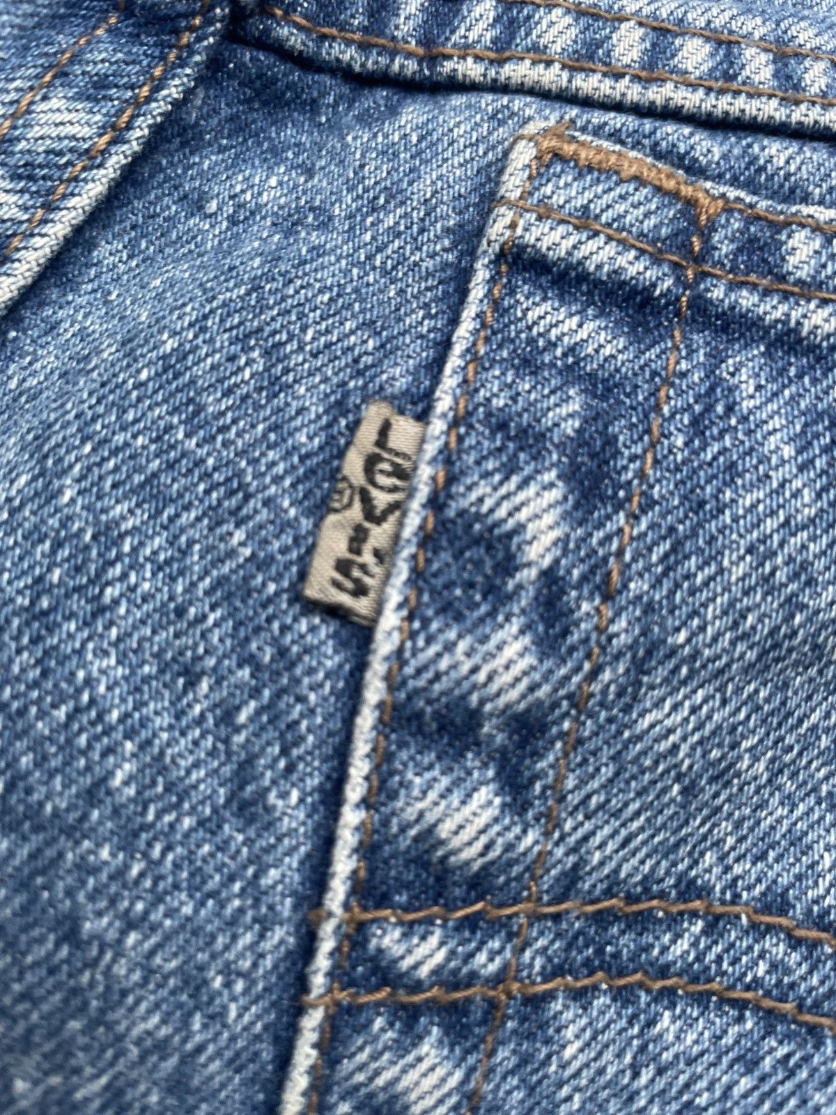 Levi's Vintage 1993 Levis 901 Silver Tab Distresed Size 30" / US 8 / IT 44 - 12 Thumbnail