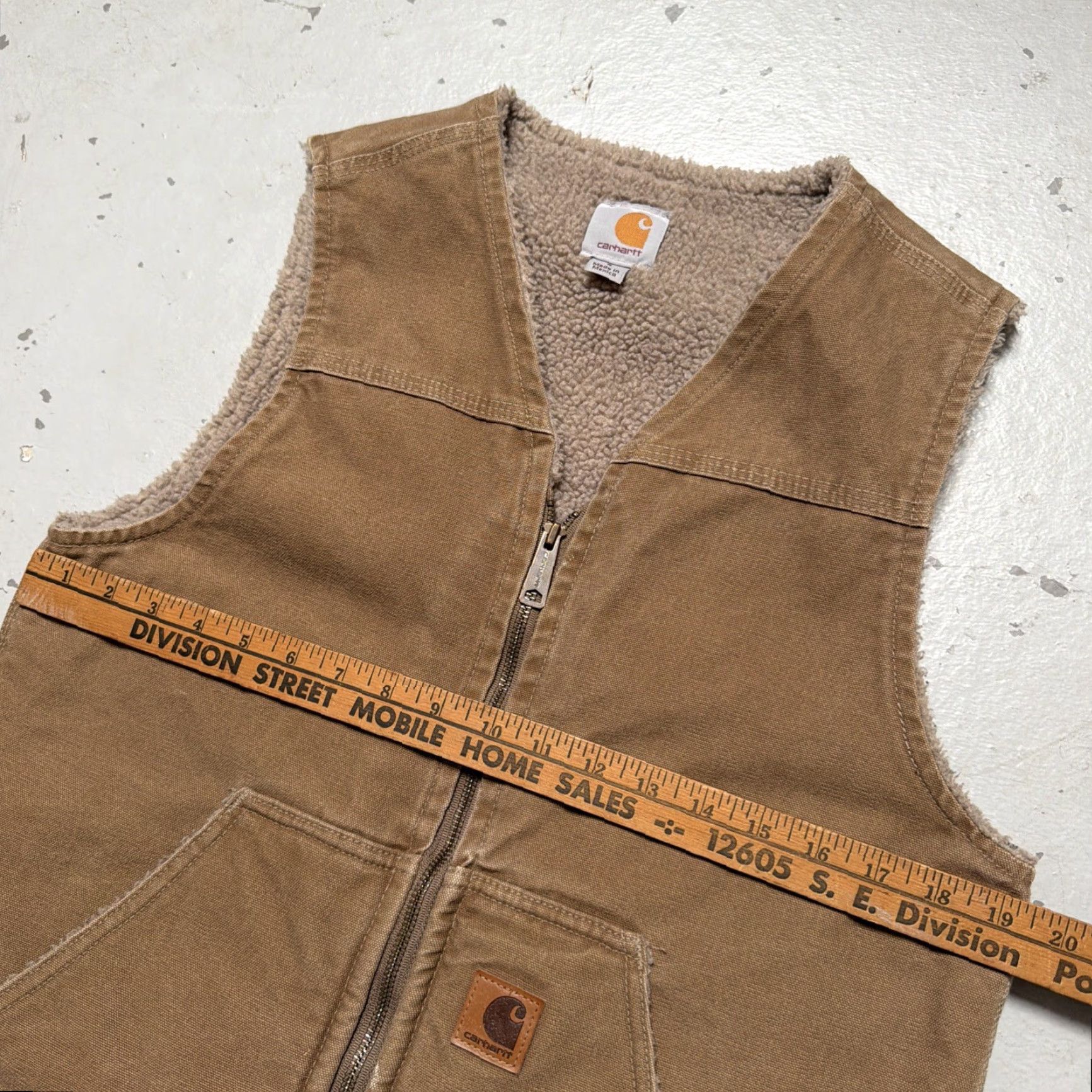 Carhartt Carhartt Vest Shirt Unisex Adults Small Brown Canvas Lined 90s Vintage Workwear V26 FRB Autodesk? Size US S / EU 44-46 / 1 - 2 Thumbnail